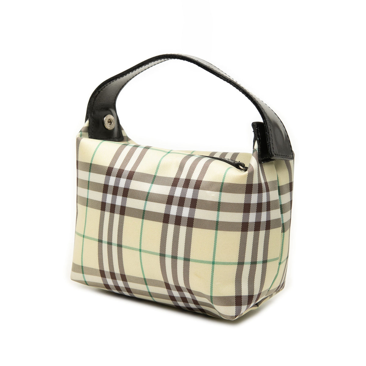 Burberry Mini House Check Canvas Handbag