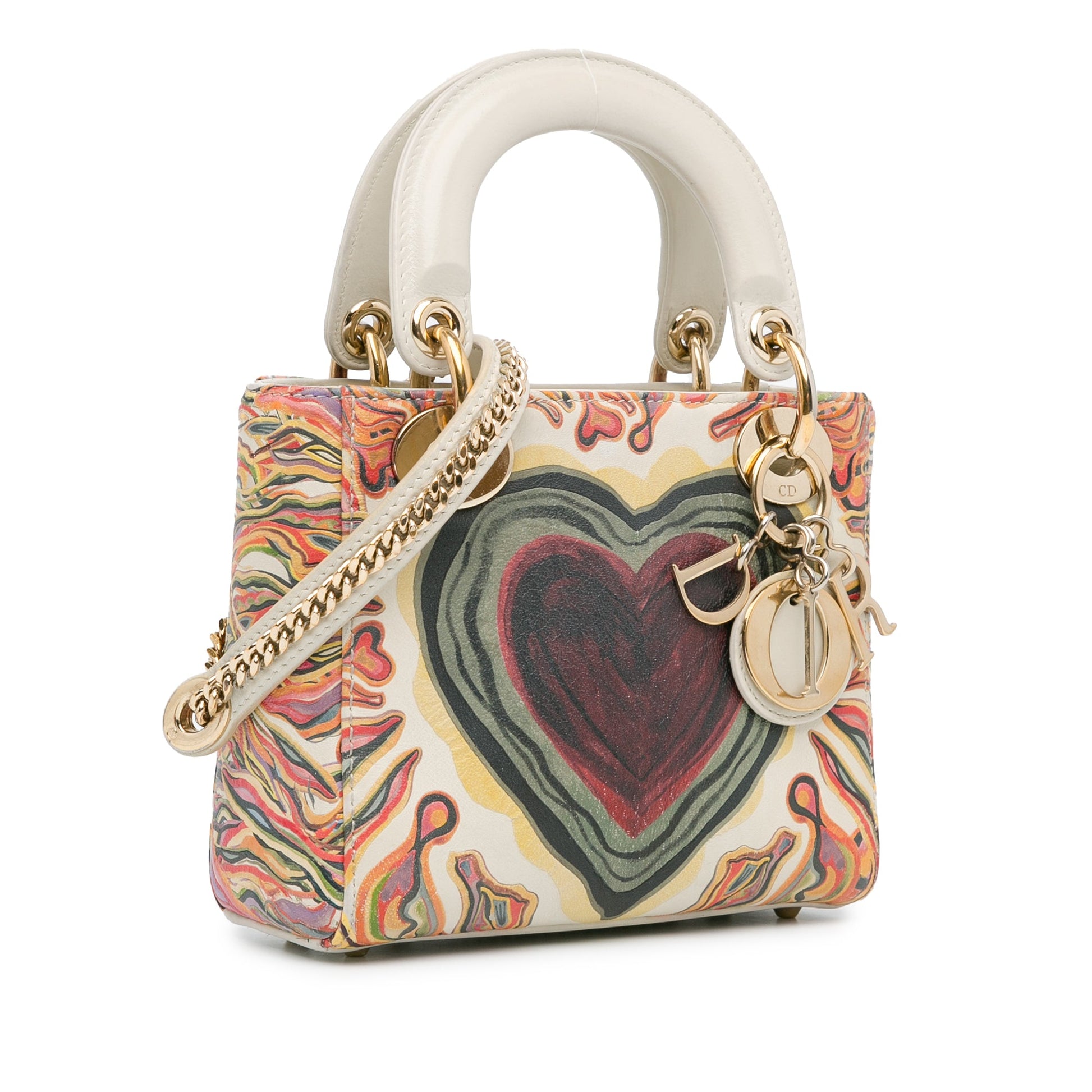Dior Limited Edition Mini Calfskin Lady DiorAmour Lady Dior