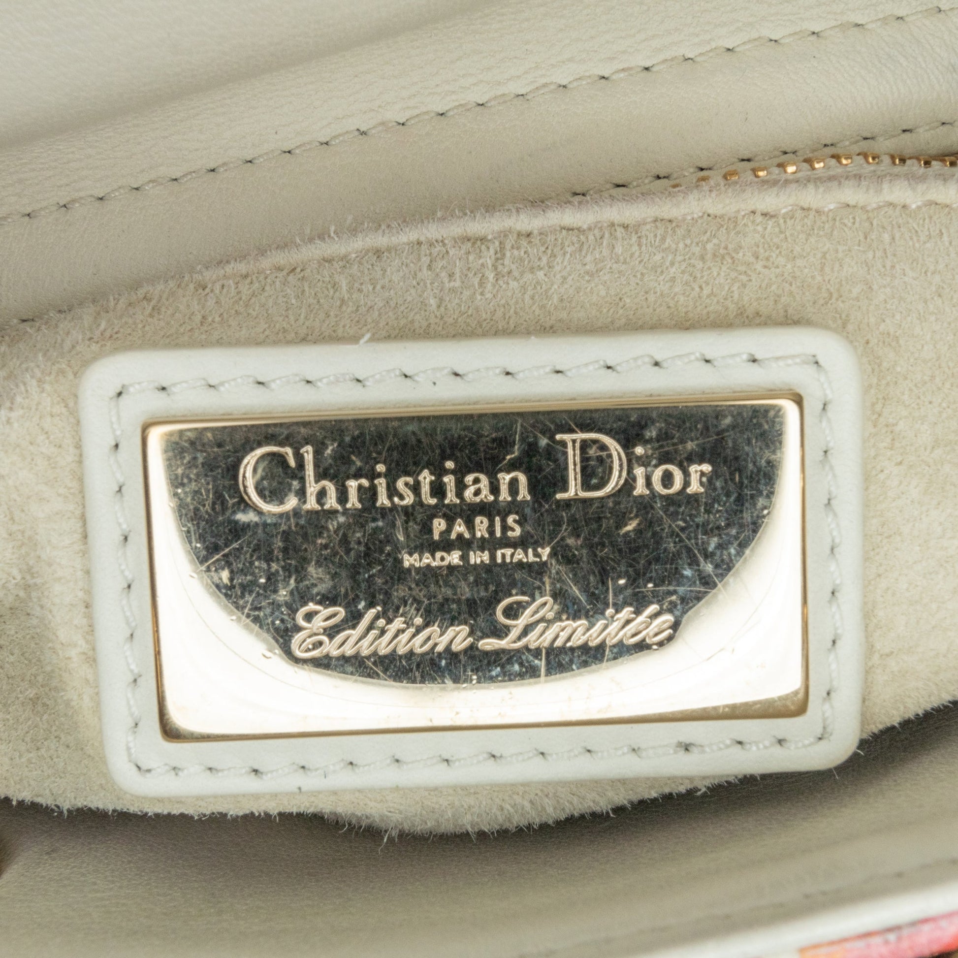 Dior Limited Edition Mini Calfskin Lady DiorAmour Lady Dior