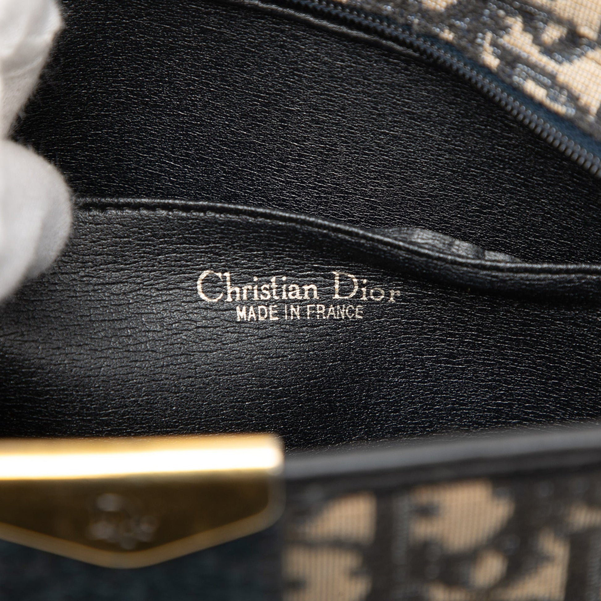 Dior Diorissimo Trotter Canvas Shoulder Bag