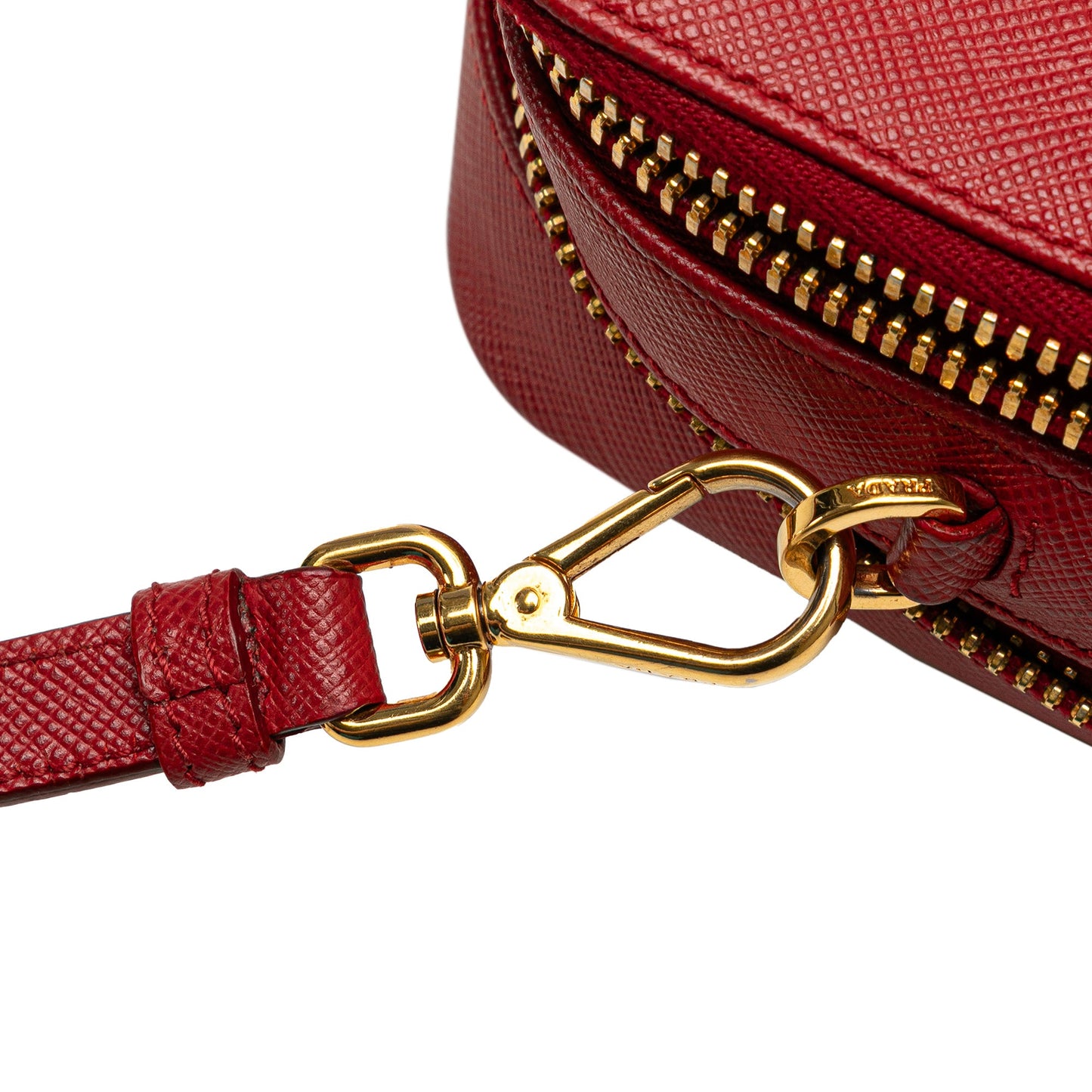 Prada Saffiano Double Zip Crossbody