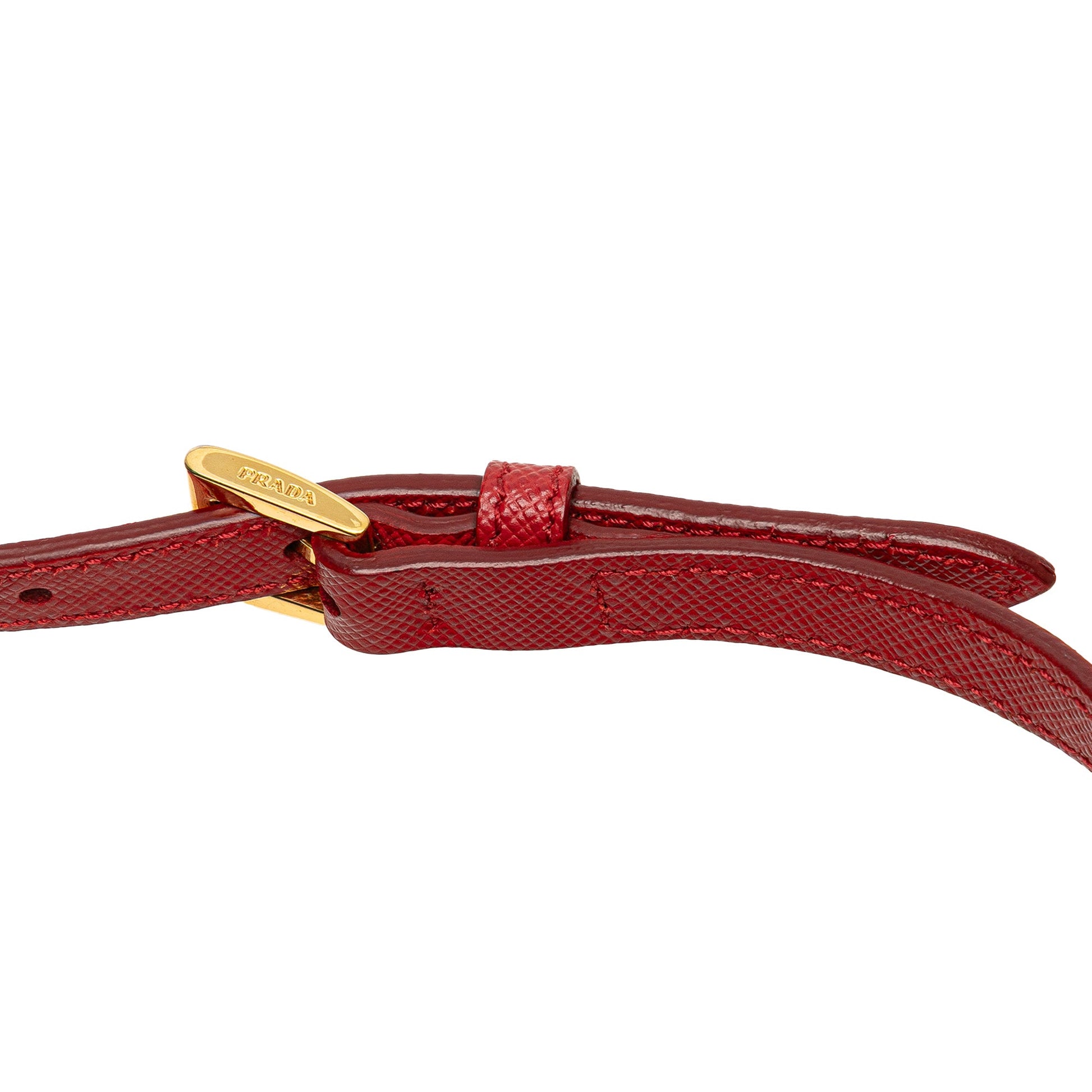 Prada Saffiano Double Zip Crossbody