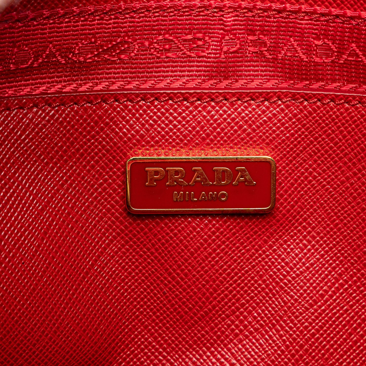 Prada Saffiano Double Zip Crossbody