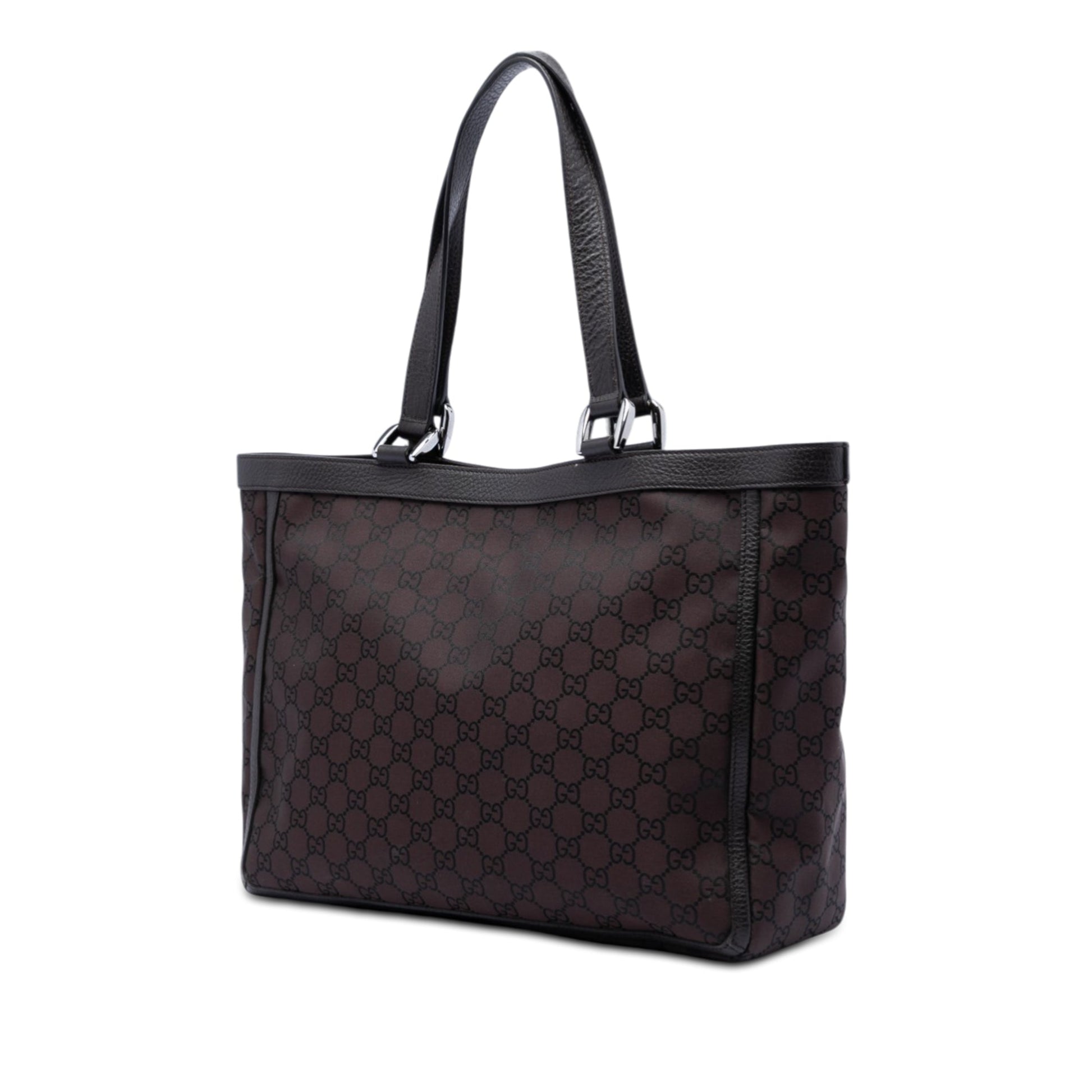 GG Nylon Abbey D Ring Pocket Tote