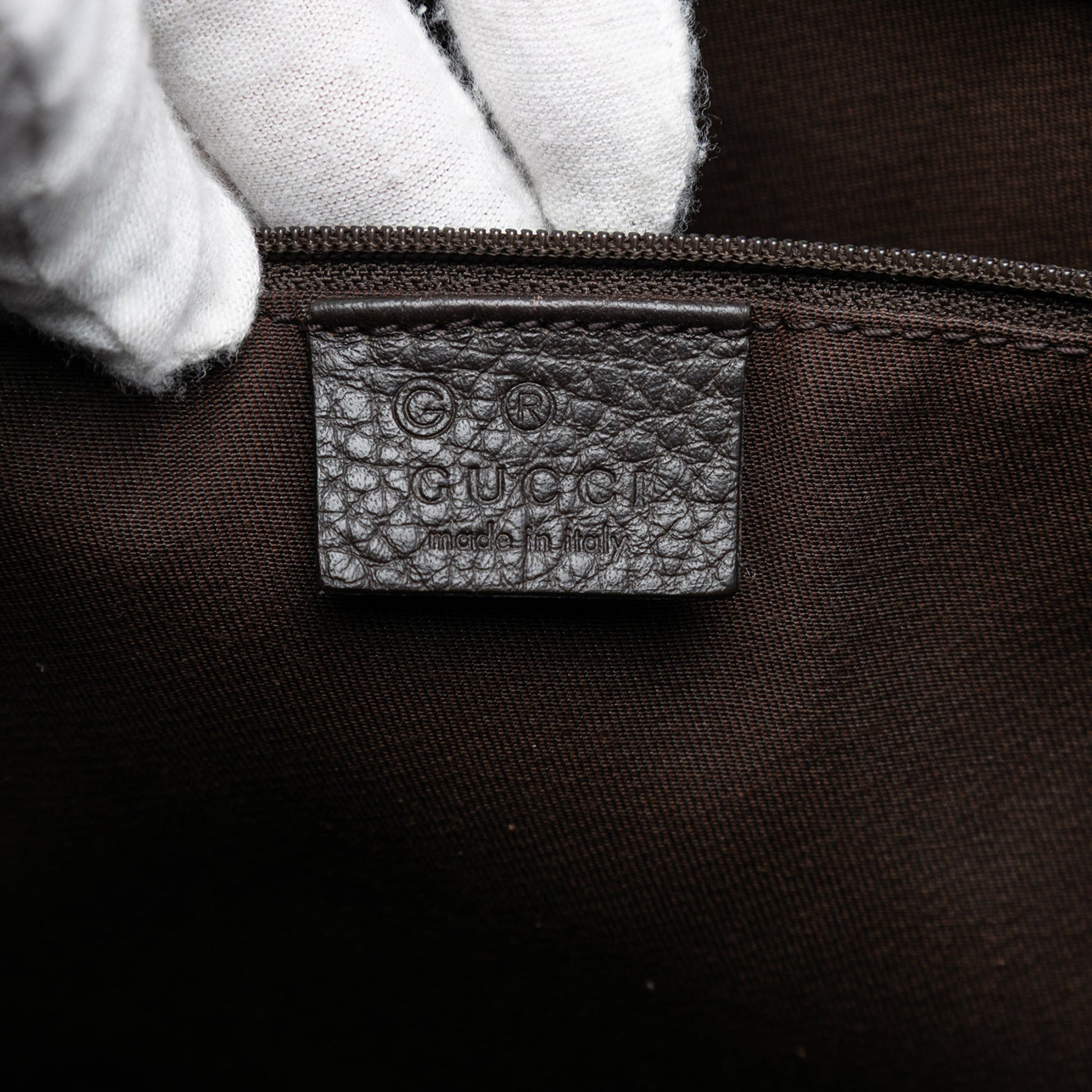 GG Nylon Abbey D Ring Pocket Tote