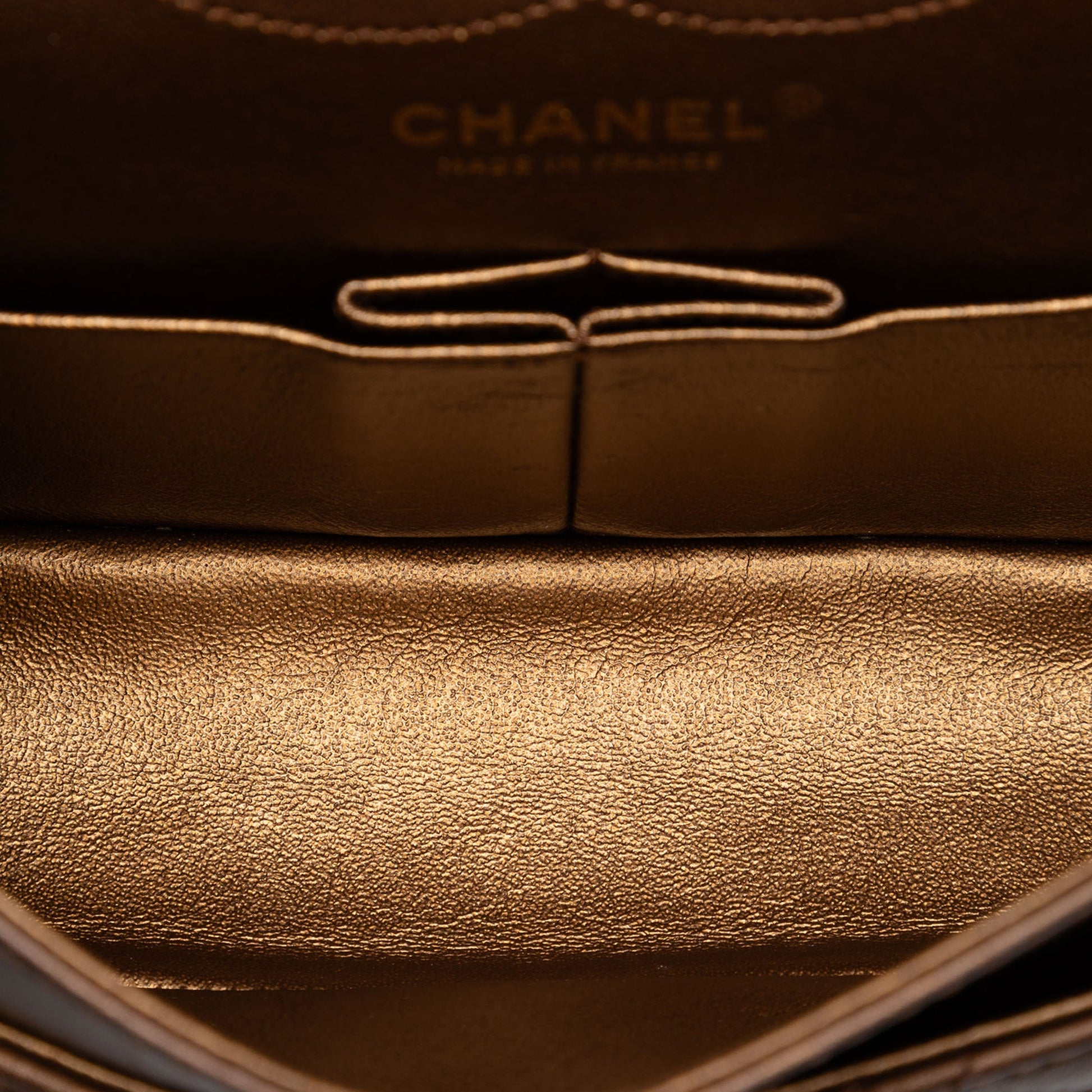Chanel Quilted Metallic Calfskin Reissue 2.55 Double Flap 225