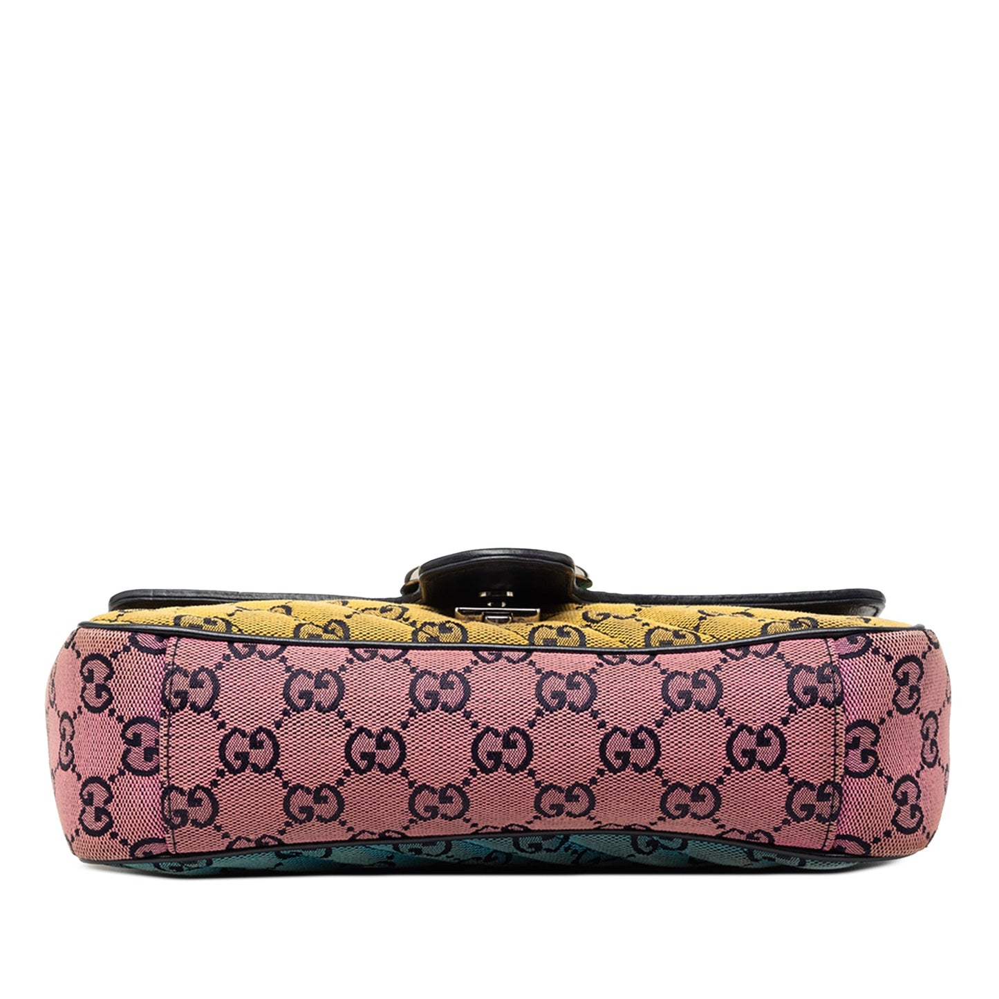 Gucci Medium GG Marmont Multicolor Matelasse Diagonal GG Canvas Shoulder Bag