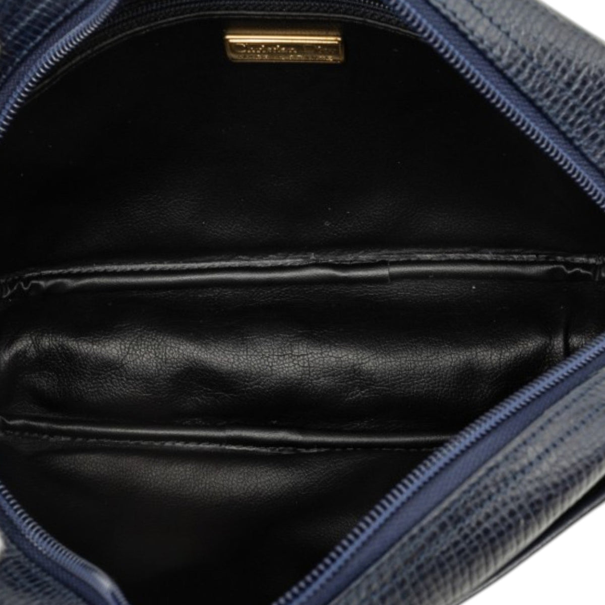 Dior Leather Crossbody — Blue