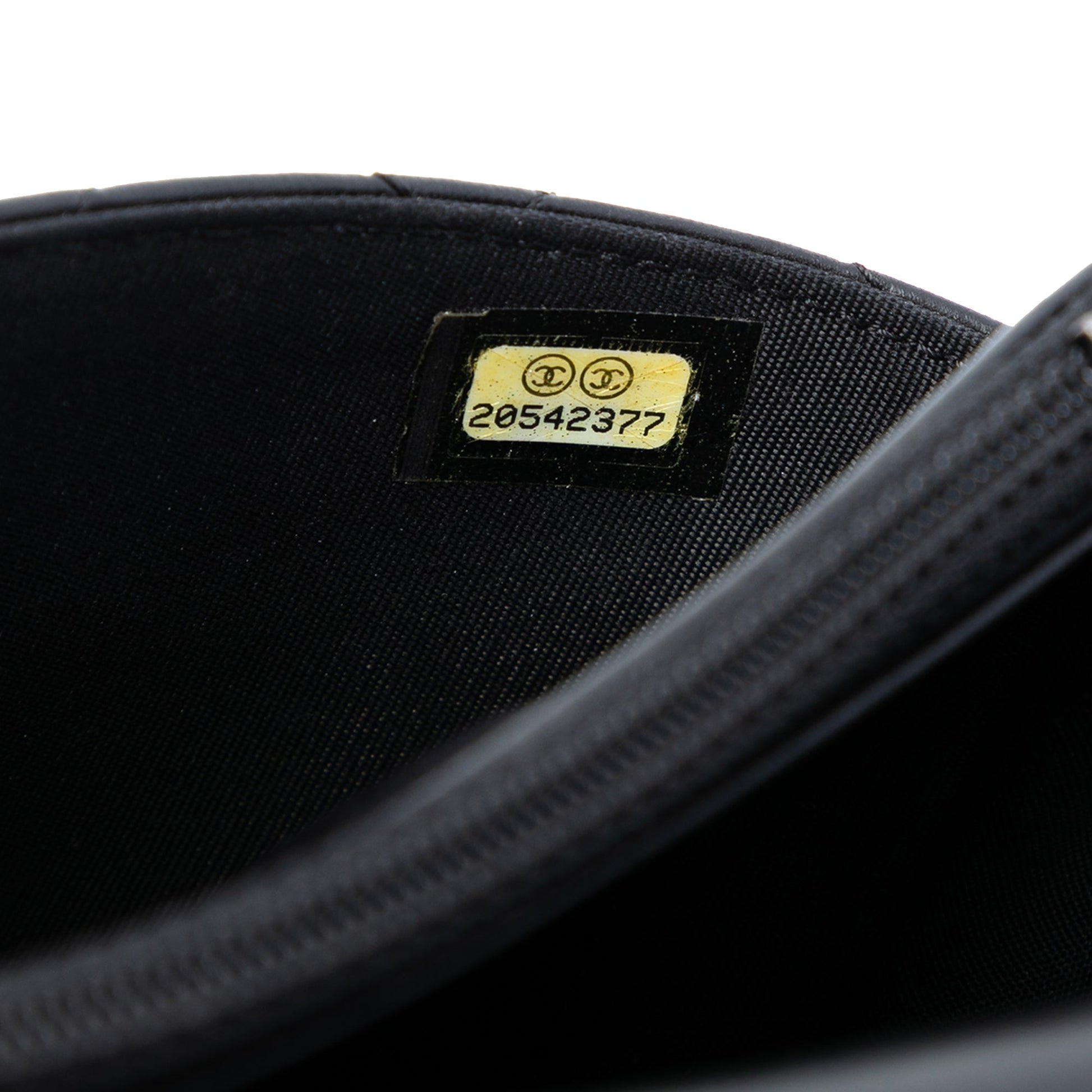 Chanel Quilted Lambskin Boy Wallet On Chain