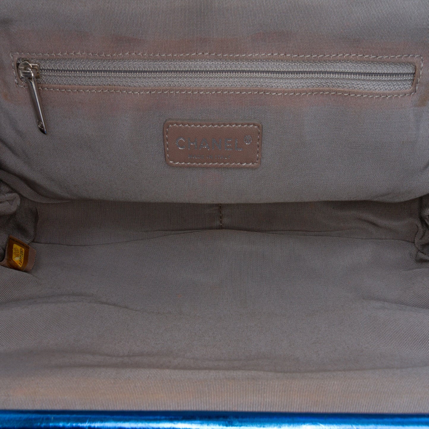 Chanel Multicolor Quilted Metallic Calfskin Modern Chain Flap Frame Bag