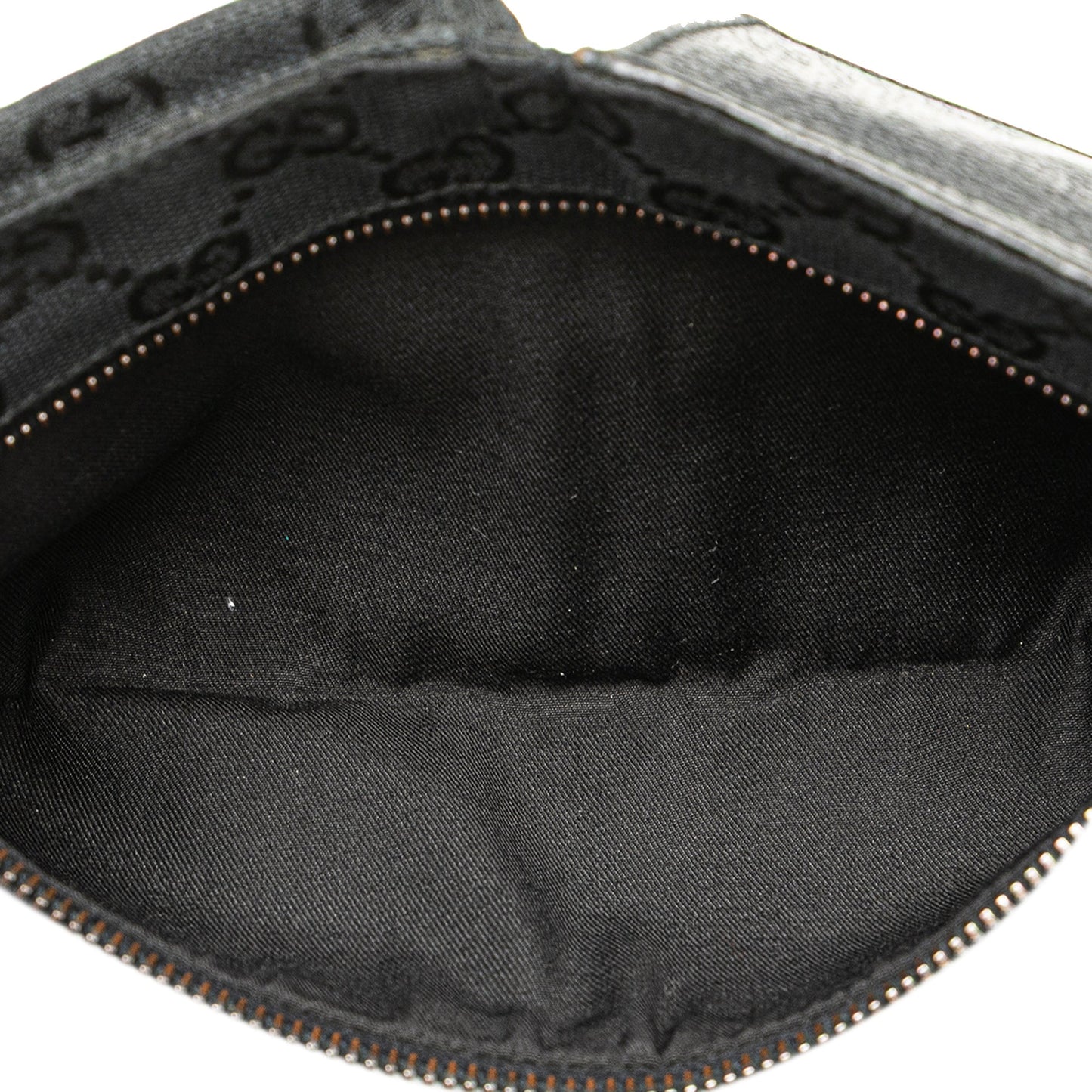 Gucci GG Canvas Double Pocket Belt Bag