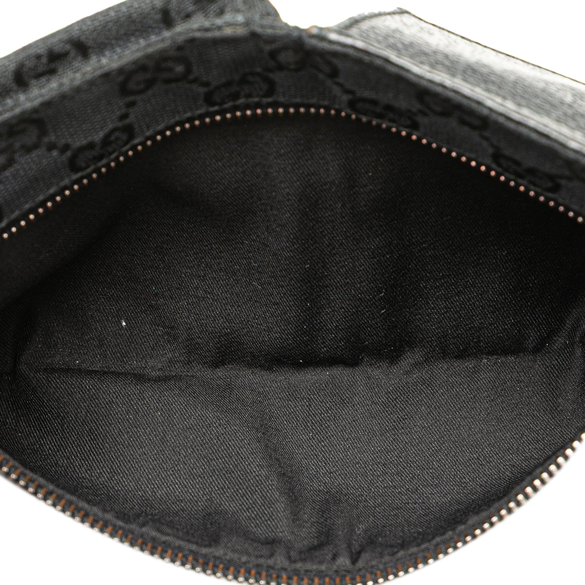 Gucci GG Canvas Double Pocket Belt Bag
