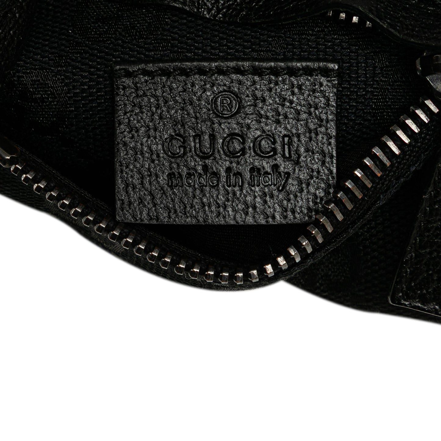 Gucci GG Canvas Double Pocket Belt Bag