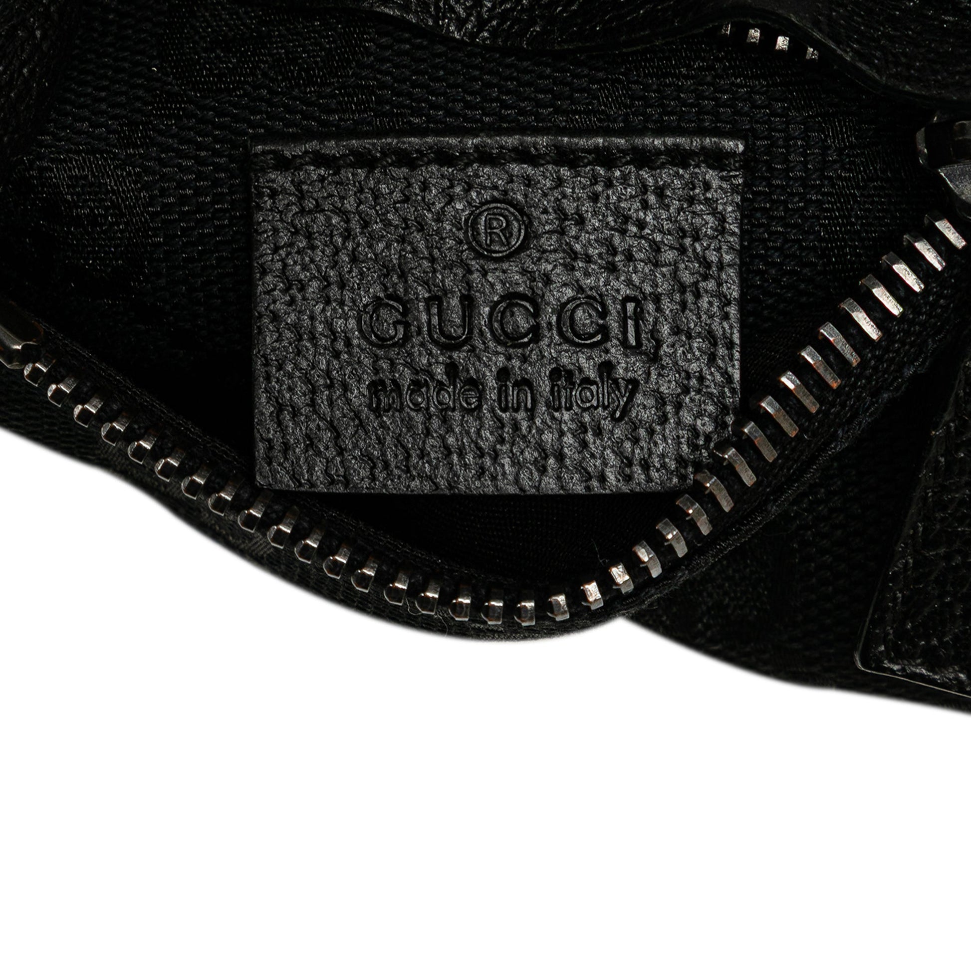 Gucci GG Canvas Double Pocket Belt Bag