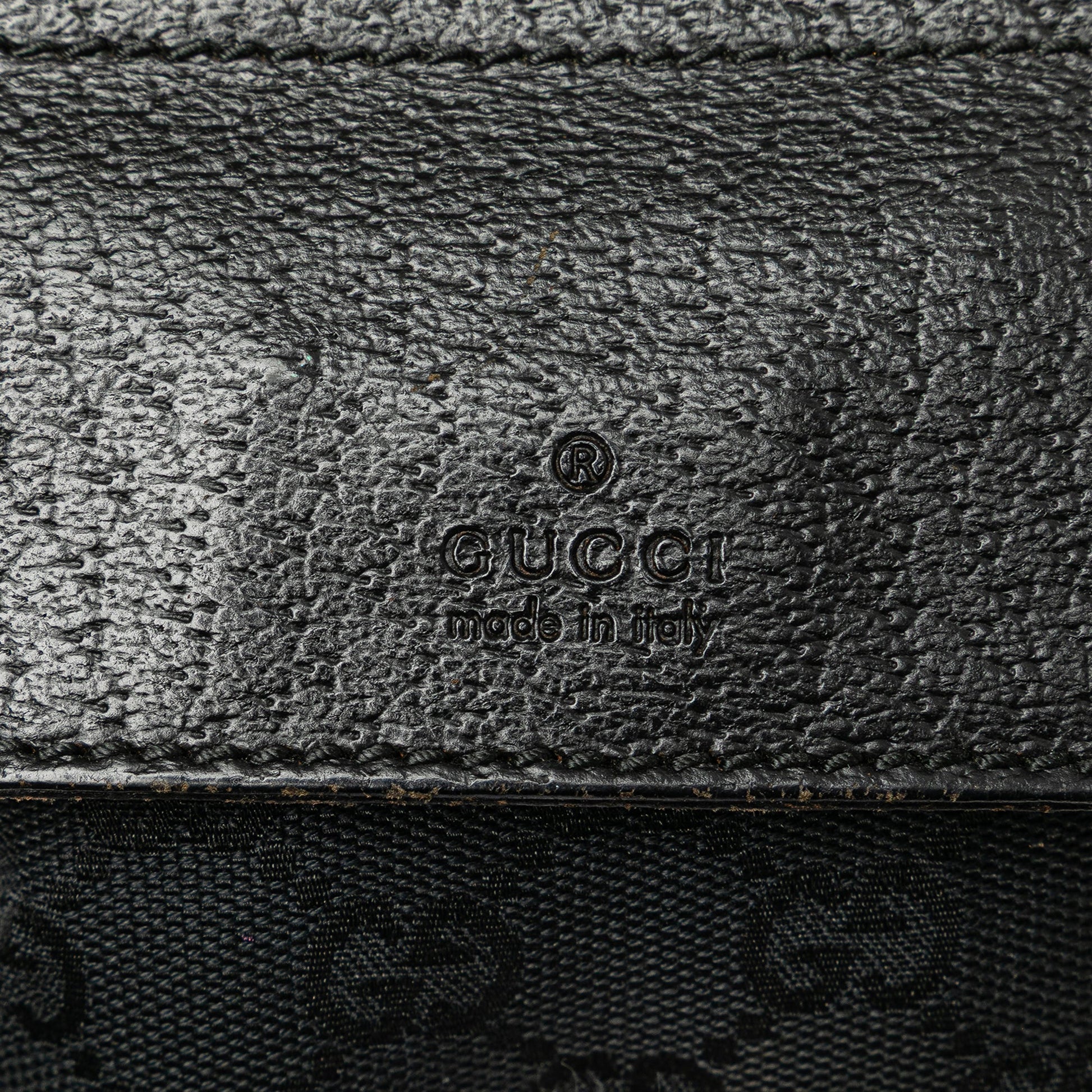 Gucci GG Canvas Double Pocket Belt Bag
