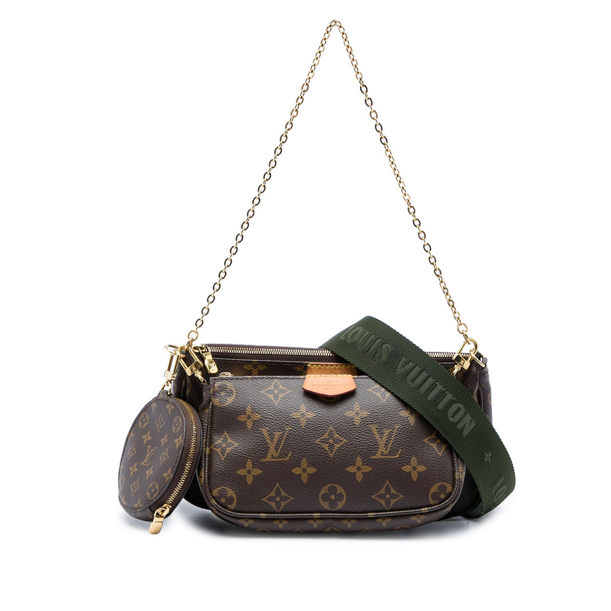 Louis Vuitton Monogram Multi Pochette Accessoires — Brown