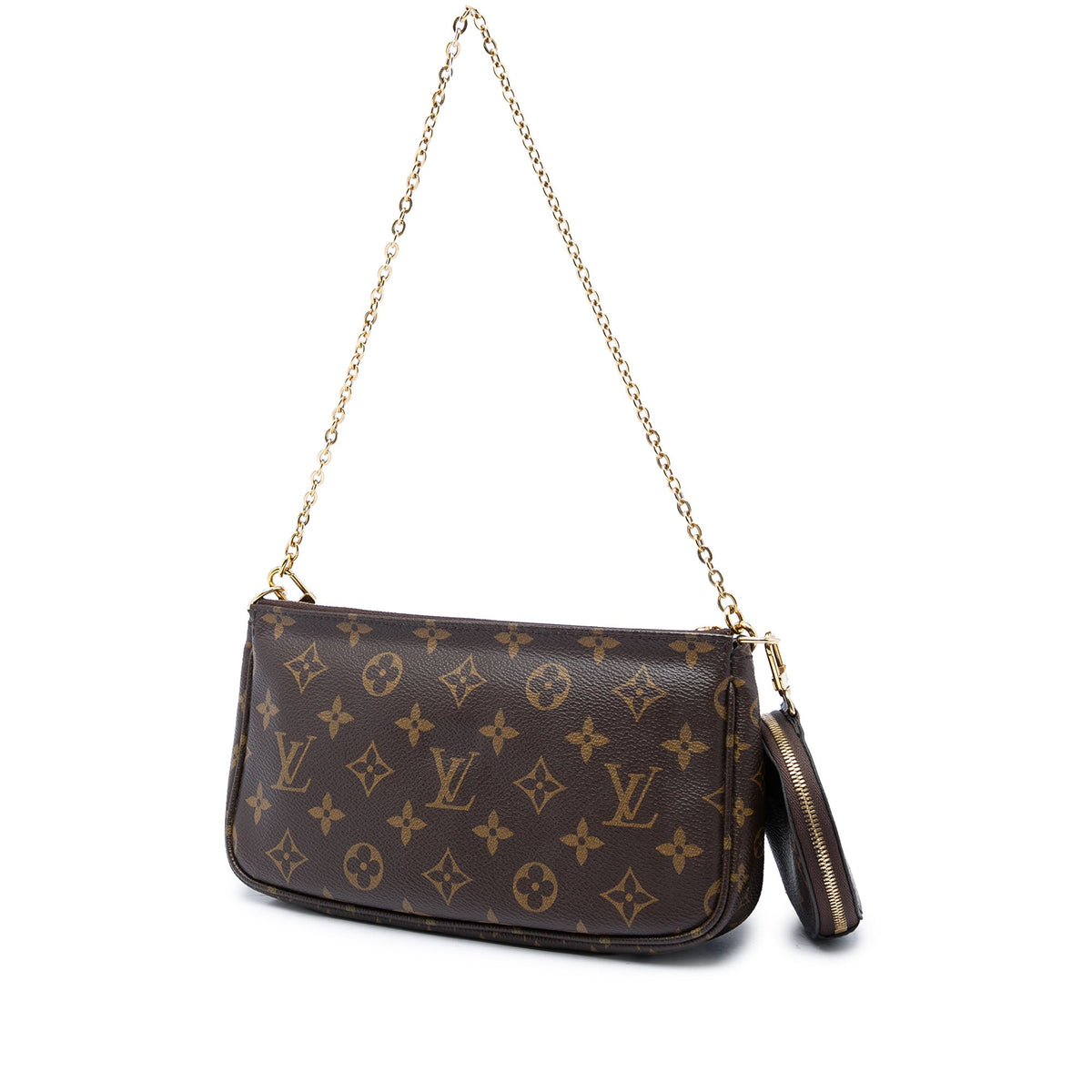Louis Vuitton Monogram Multi Pochette Accessoires — Brown