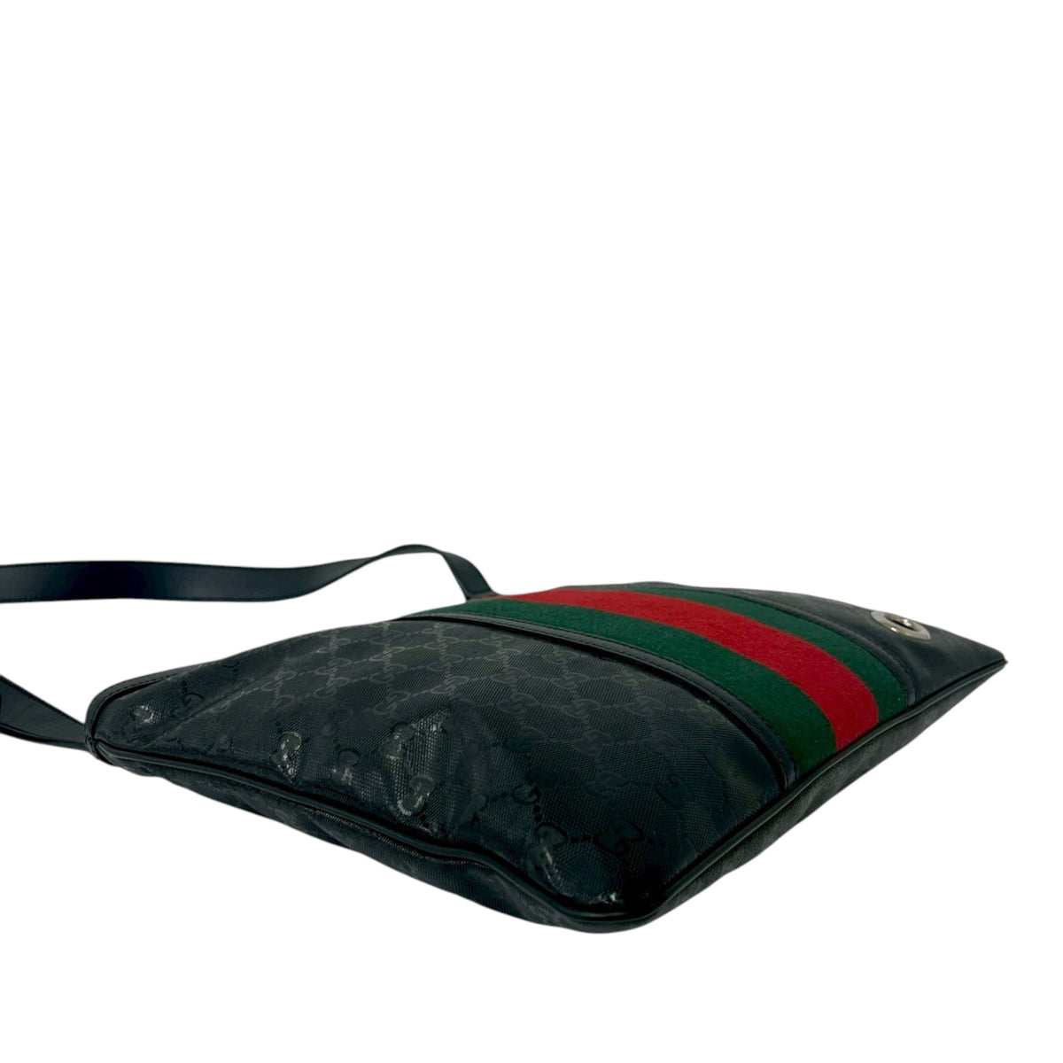 Gucci Fiat 500 Medium GG Imprime Web Messenger Bag