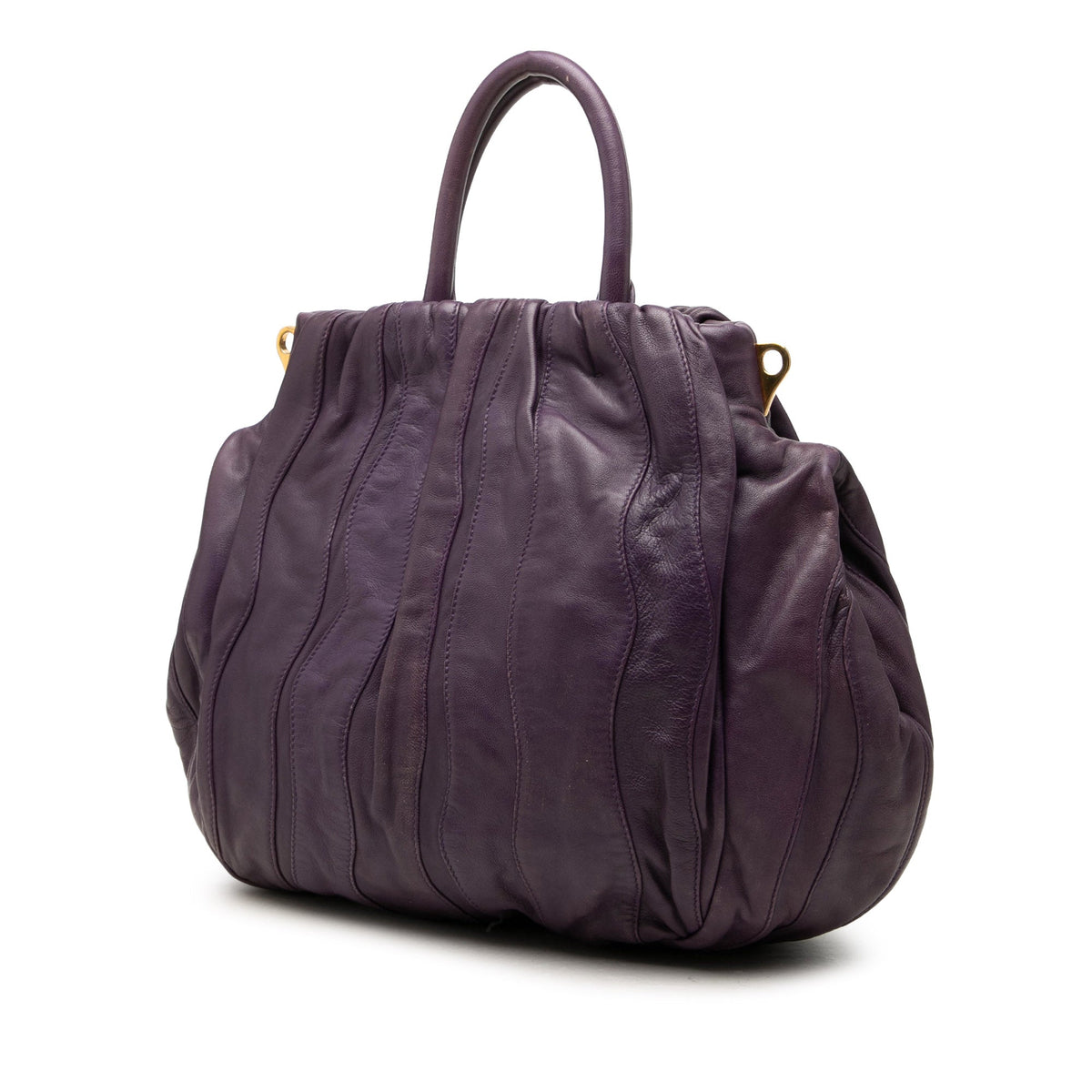 Prada Nappa Waves Satchel