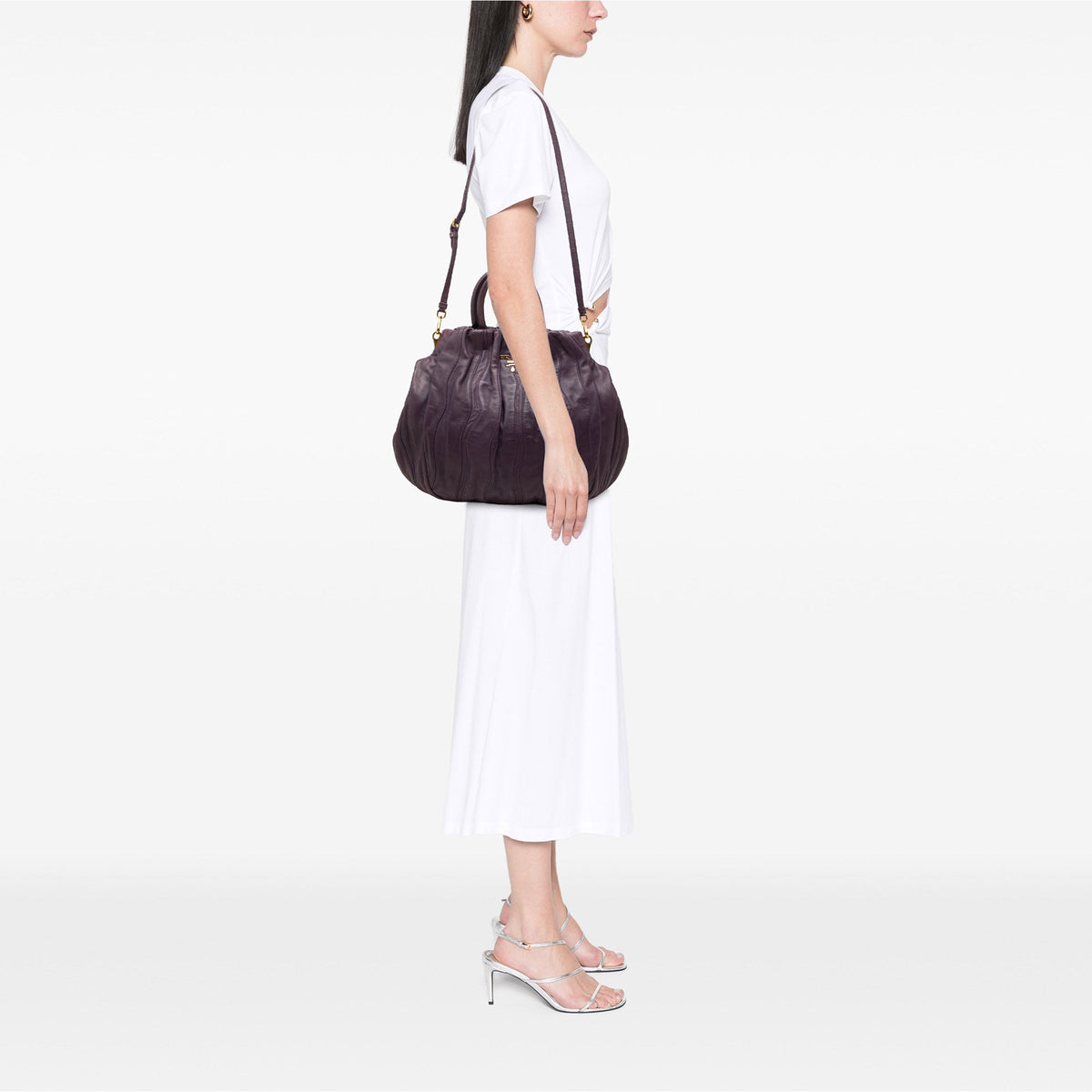 Prada Nappa Waves Satchel