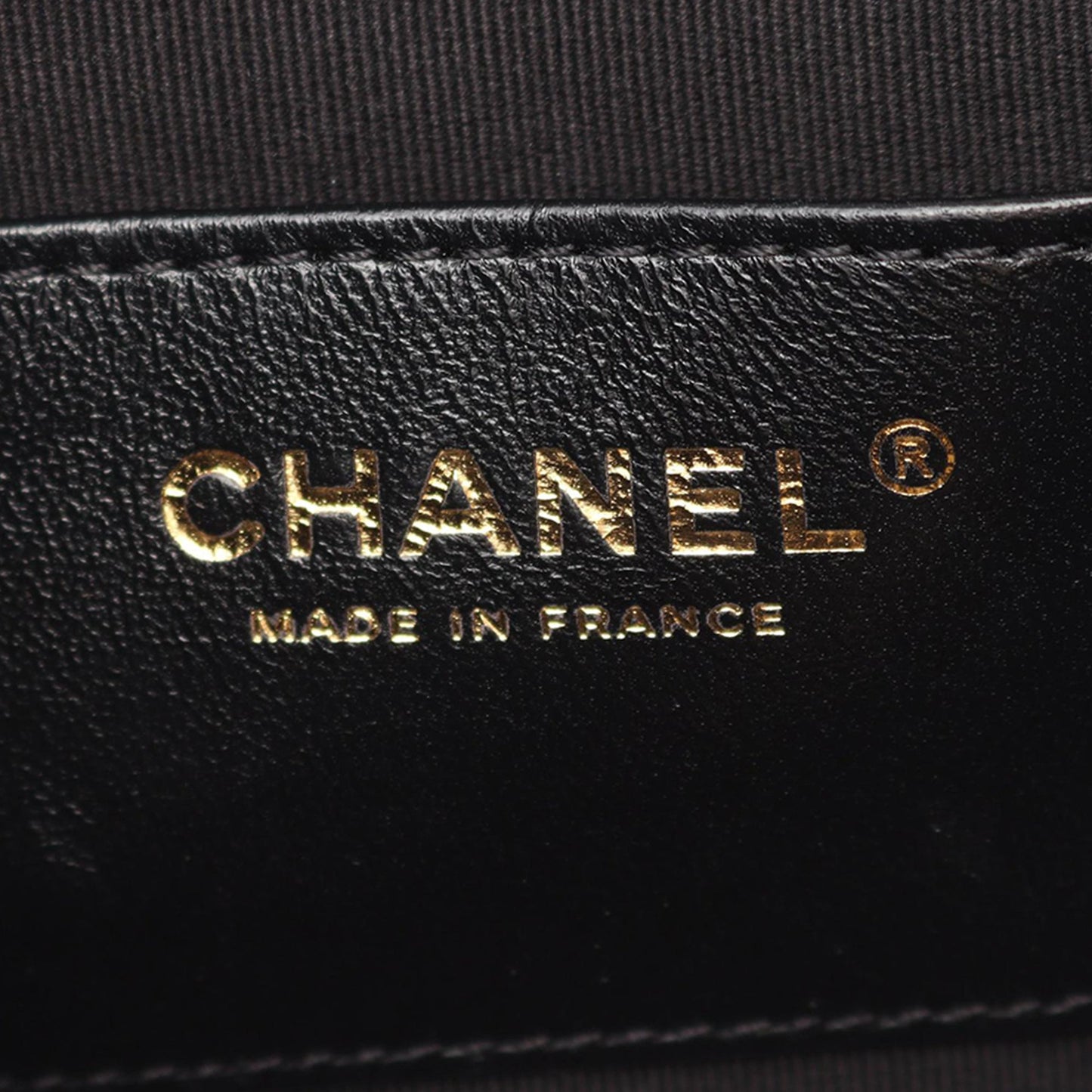Chanel CC Quilted Lambskin East West Single Flap