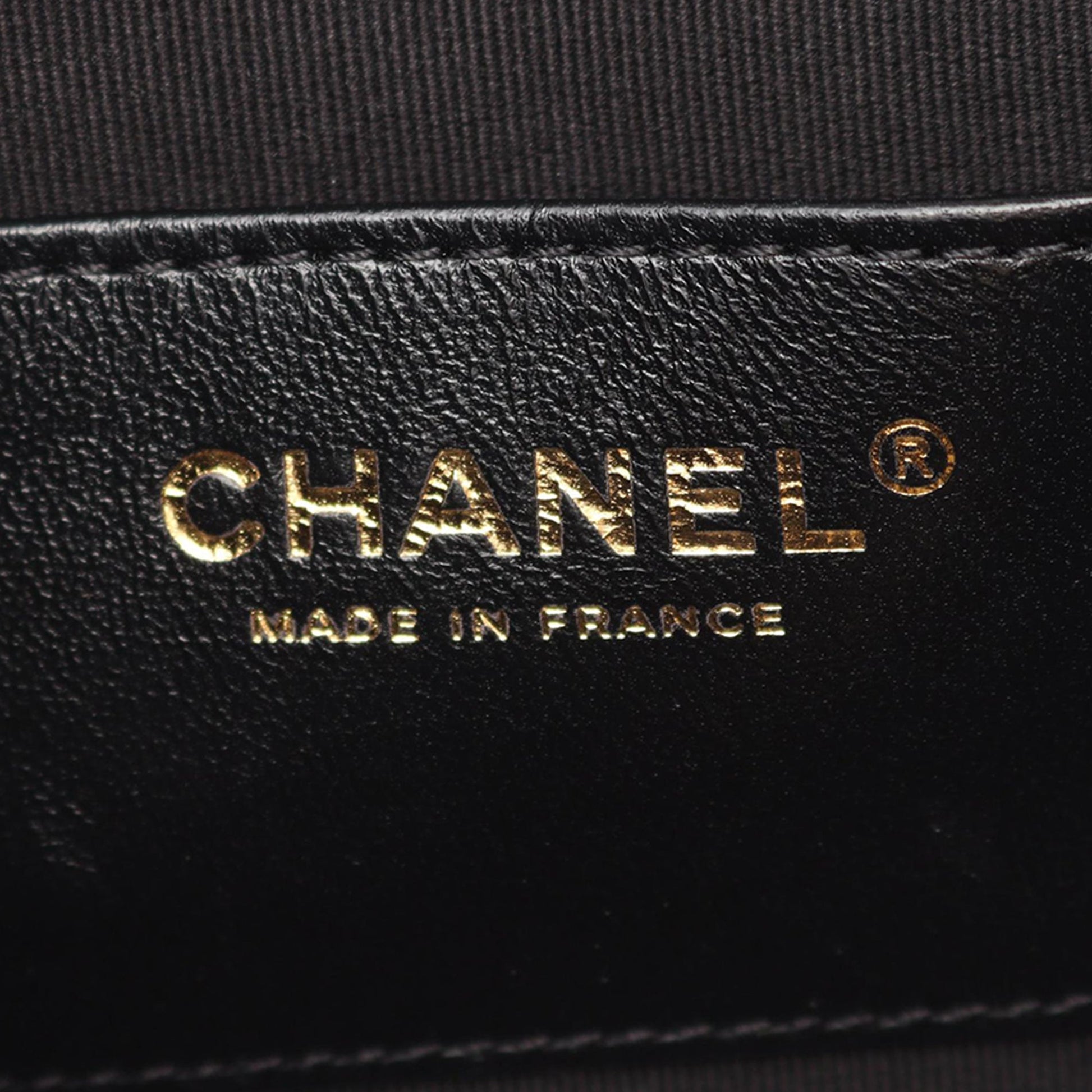 Chanel CC Quilted Lambskin East West Single Flap
