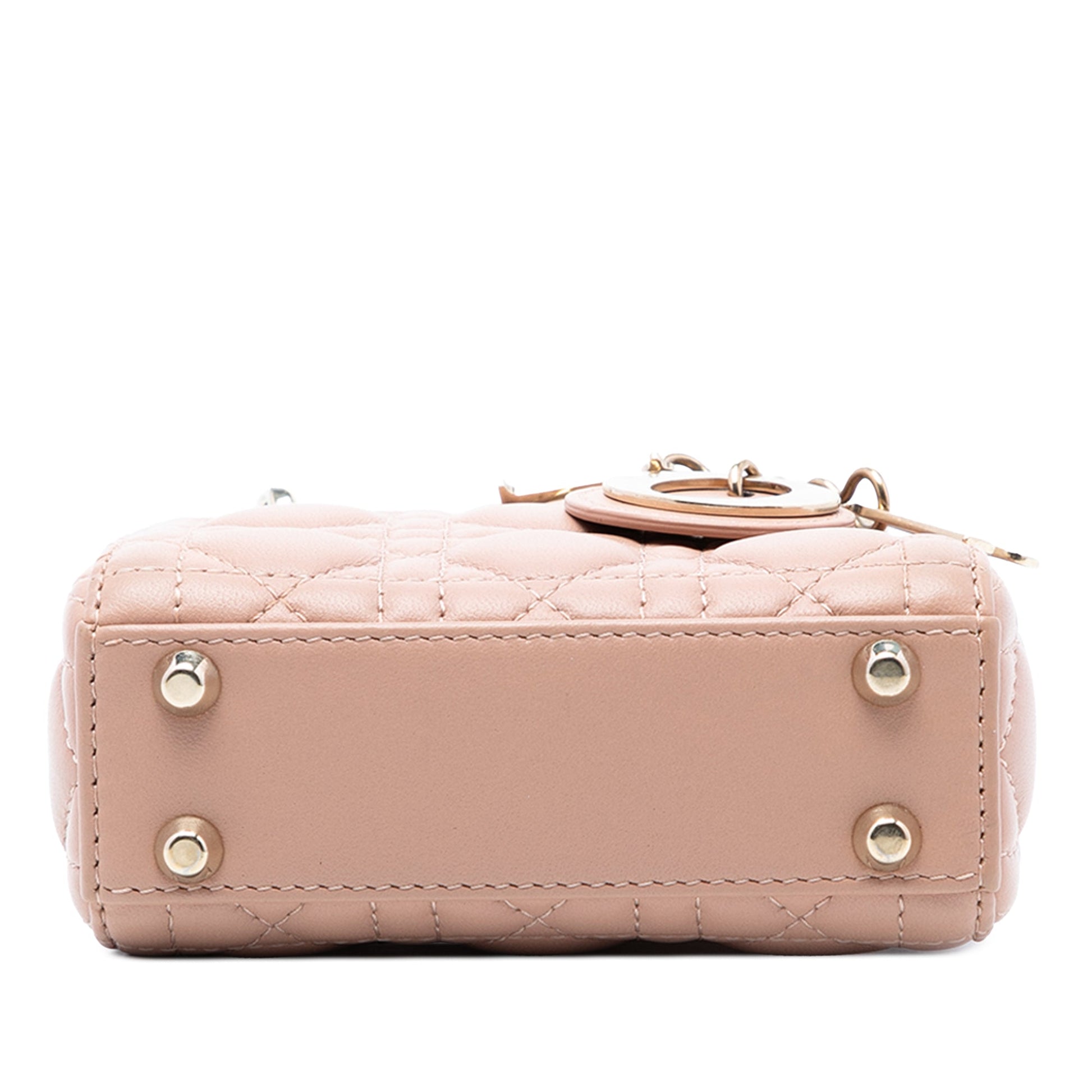 Micro Lambskin Cannage Lady Dior