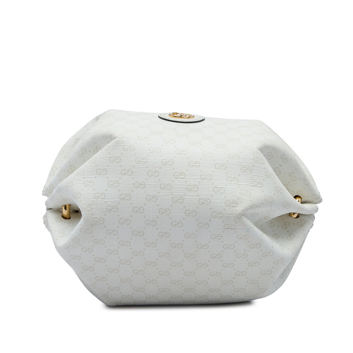 Gucci Mini Micro GG Supreme Candy Crossbody — White