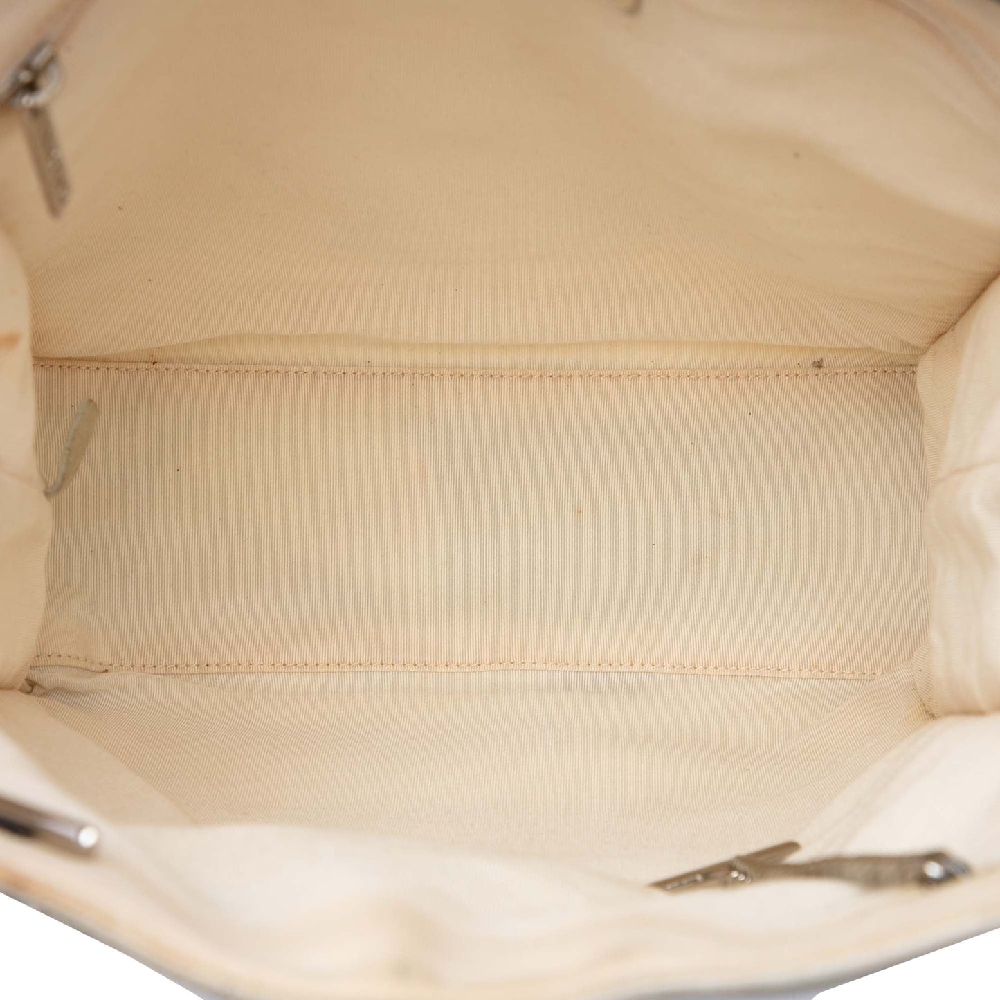 Chanel CC Canvas Pearl Tote