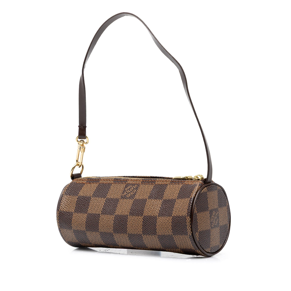 Louis Vuitton Damier Ebene Papillon Pochette — Brown