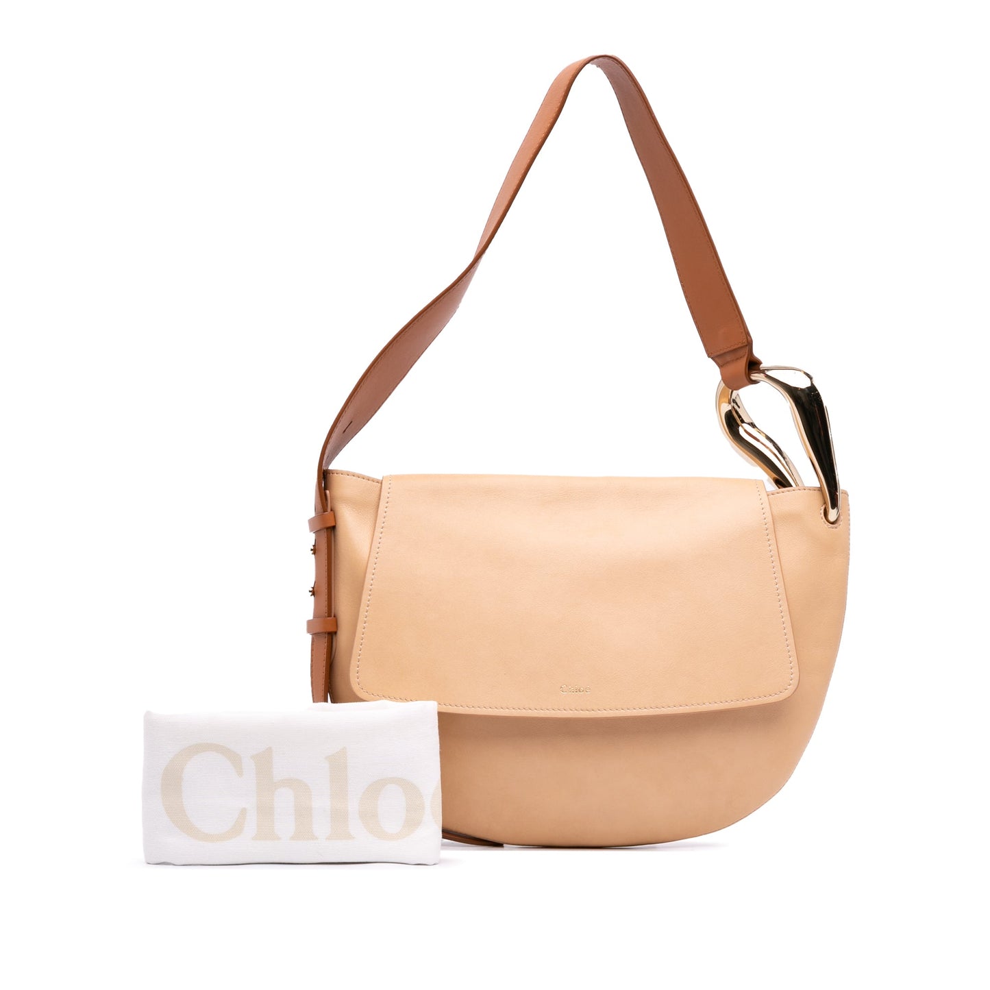 Chloé Leather Kiss Hobo