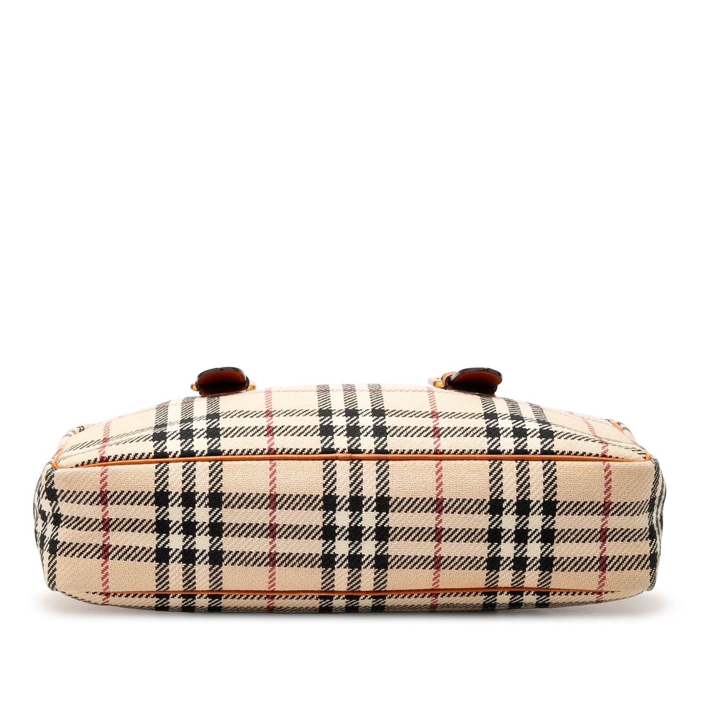 Burberry House Check Wool Shoulder Bag