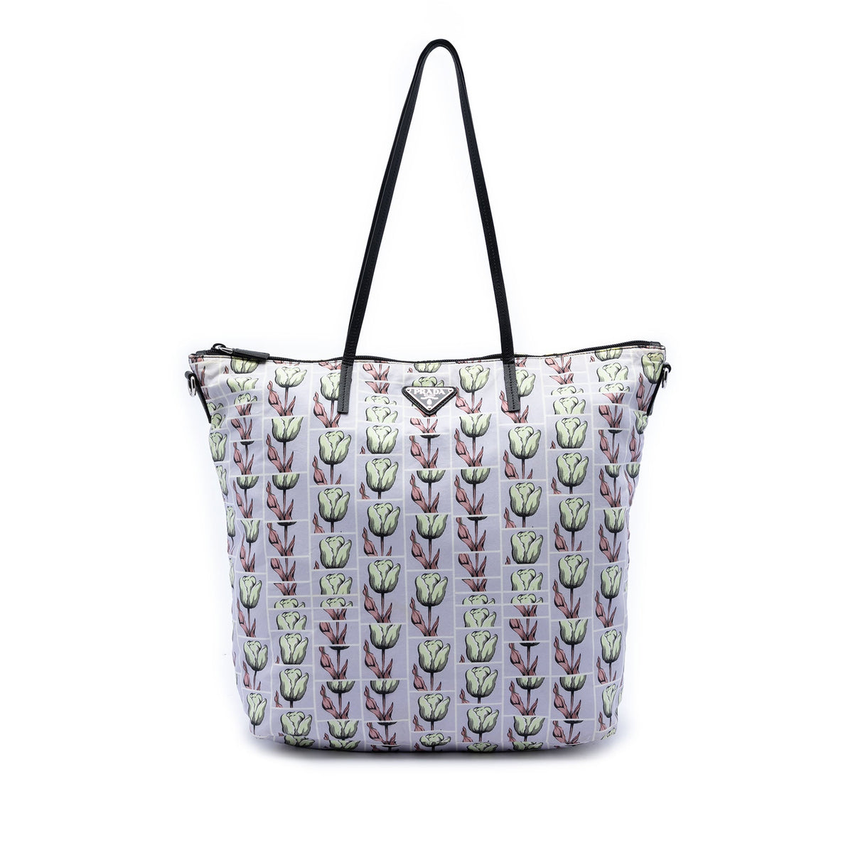 Prada Tessuto Stampato Satchel