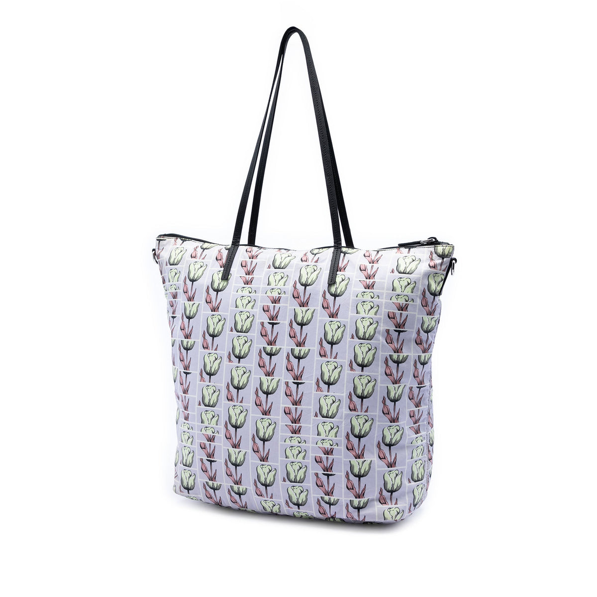 Prada Tessuto Stampato Satchel