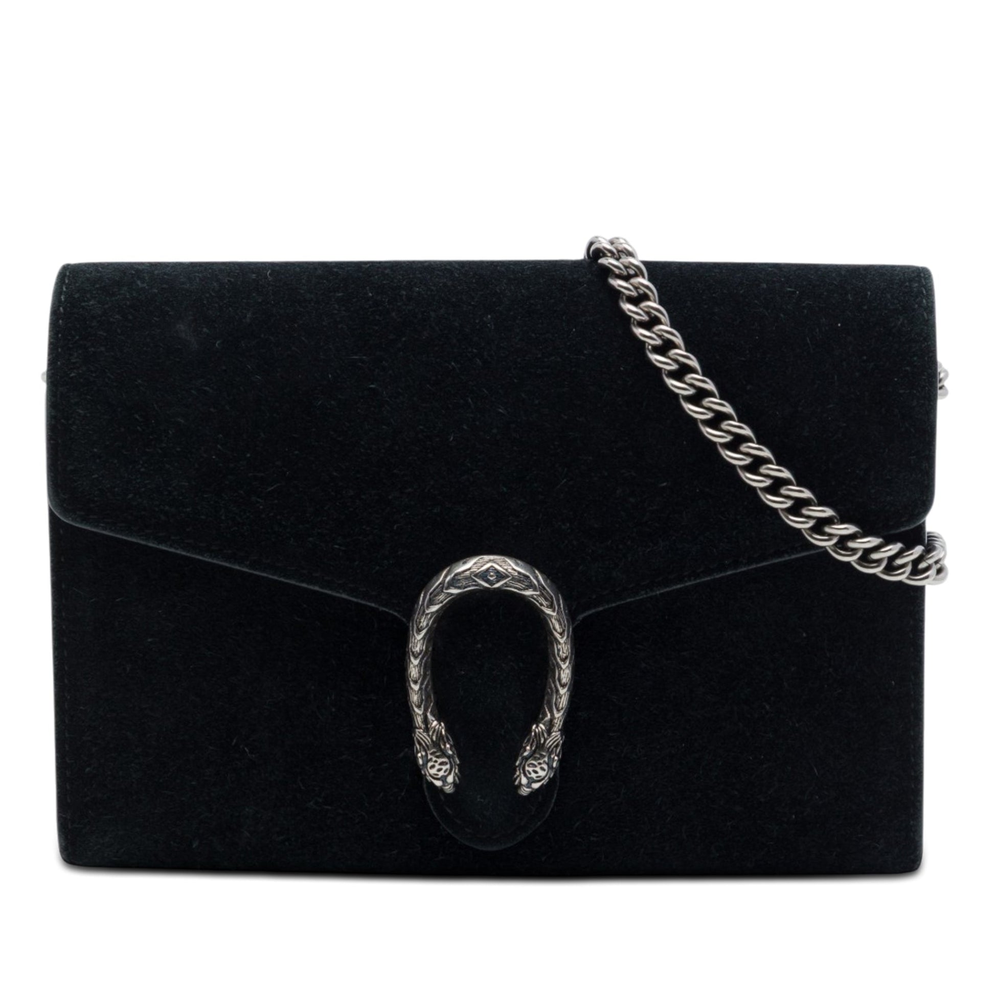 Gucci Suede Dionysus Wallet on Chain