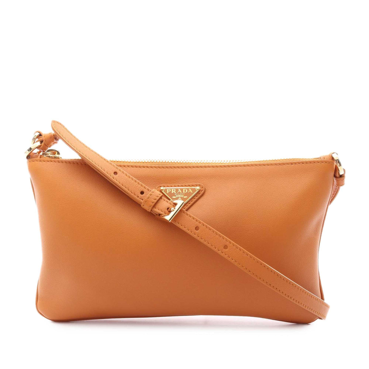 Prada Soft Grain Shoulder Bag
