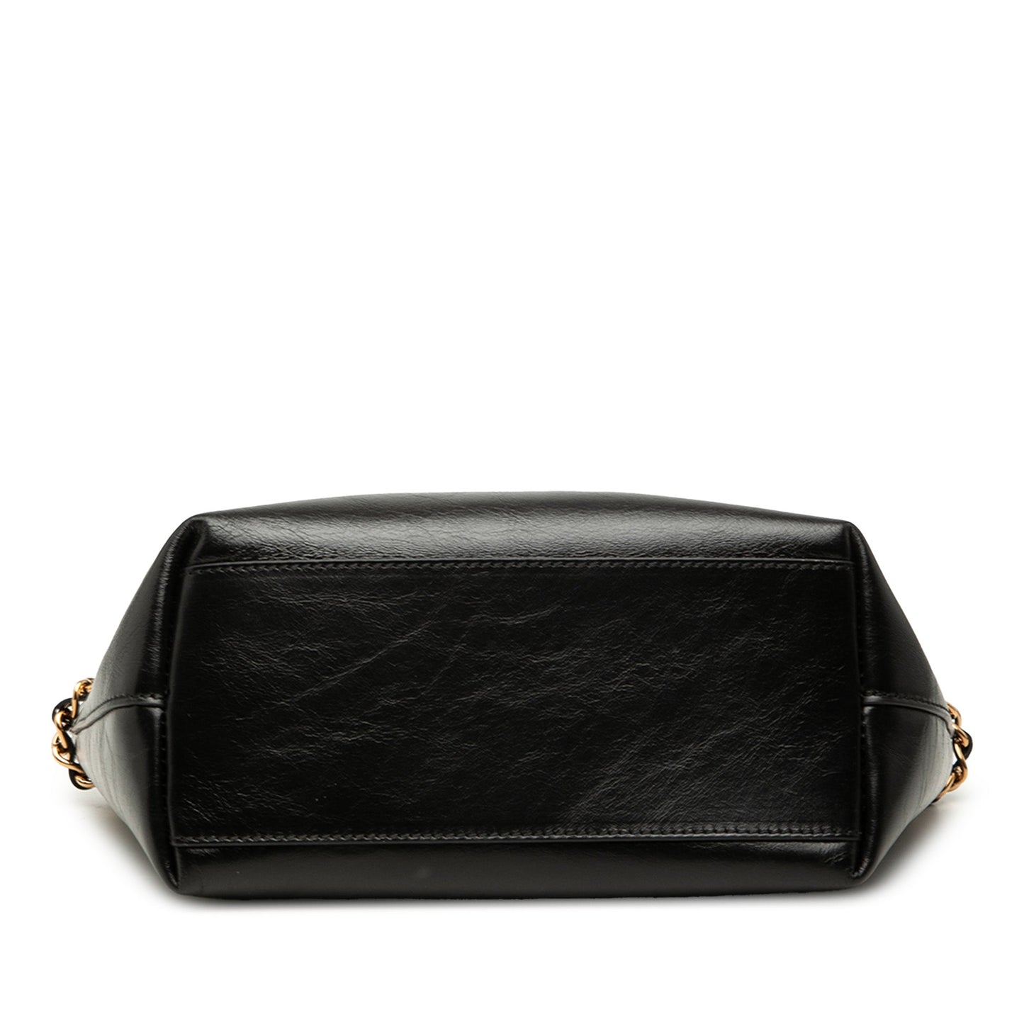 Versace Leather La Medusa Shoulder Bag