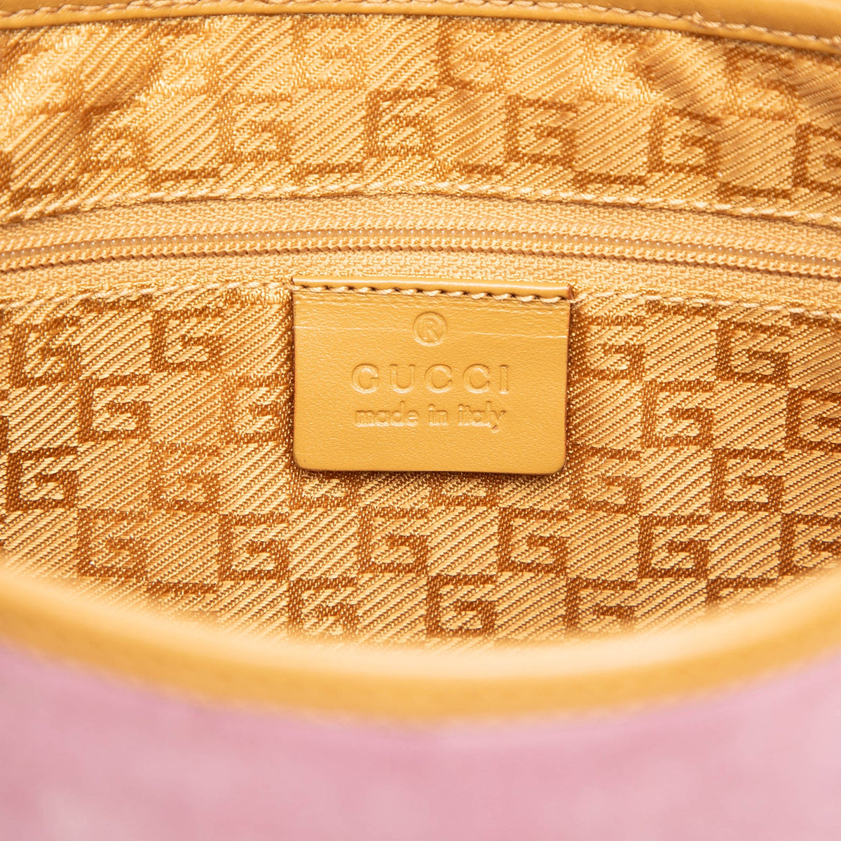 Gucci Suede Jackie Shoulder Bag