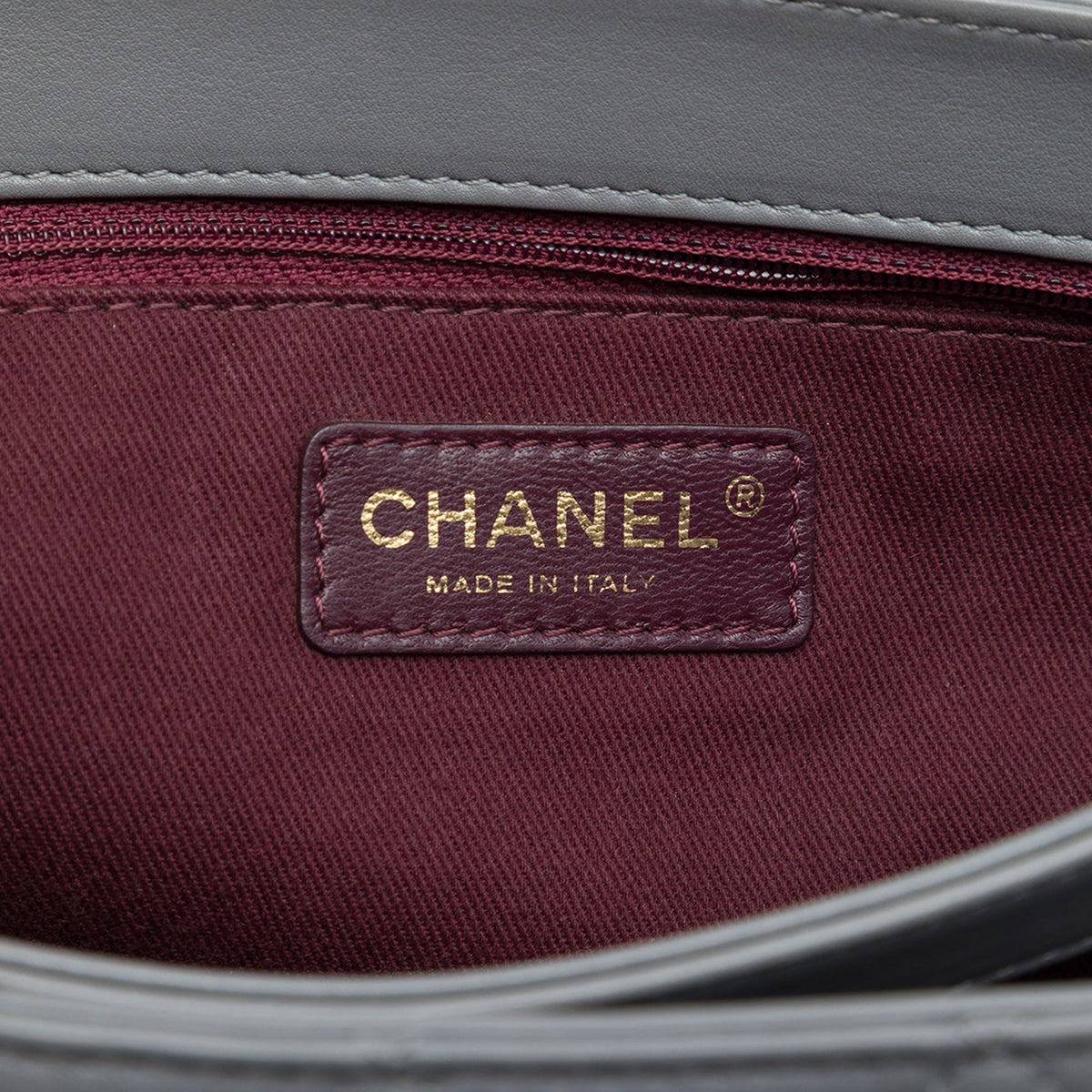 Chanel Jumbo Quilted Calfskin Soft Elegance Flap — Gray