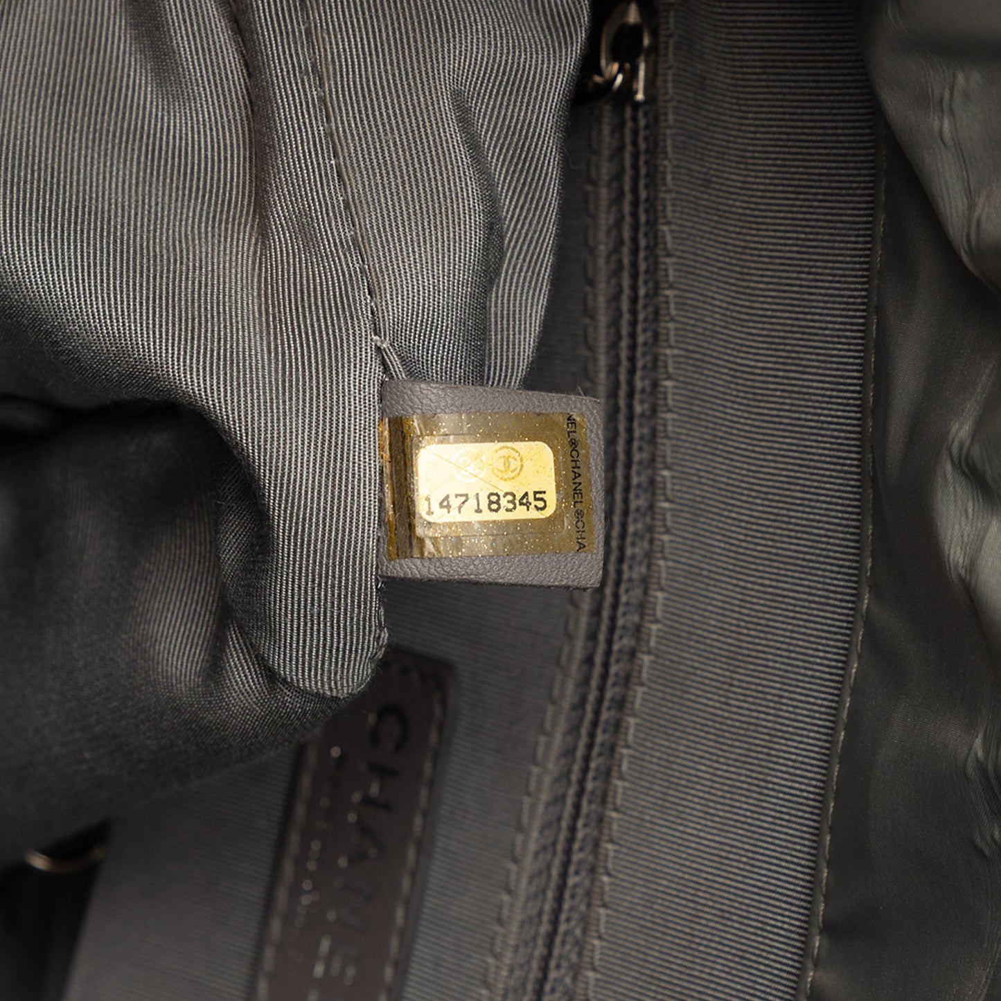 Chanel Paris Byzance Nylon Tweed On Stitch Tote