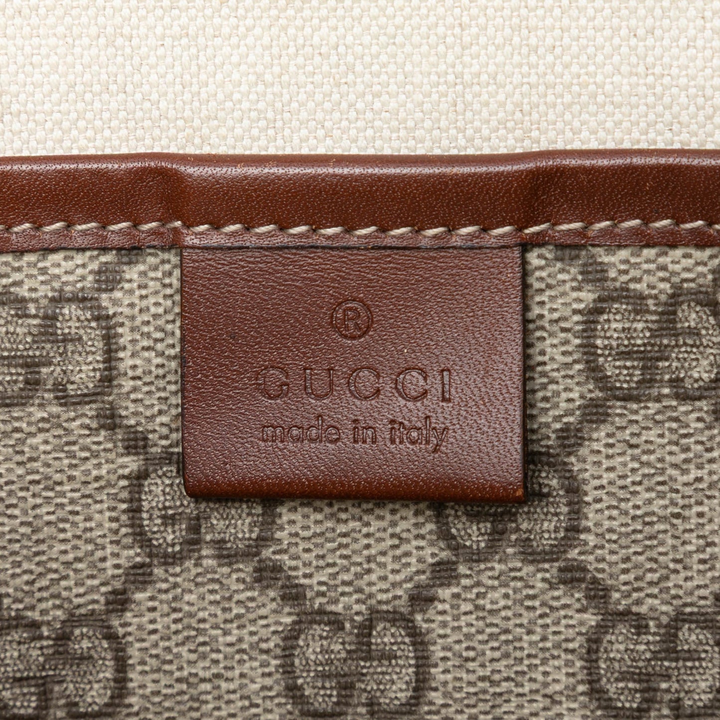 Gucci GG Supreme Web Messenger Bag