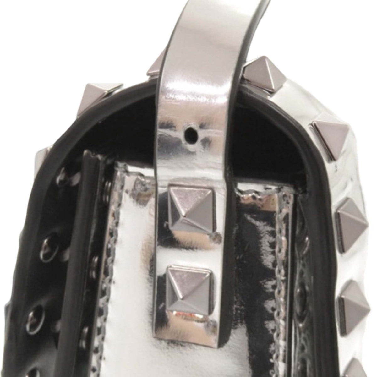 Valentino Small Mirror Calfskin Rockstud23 Shoulder Bag