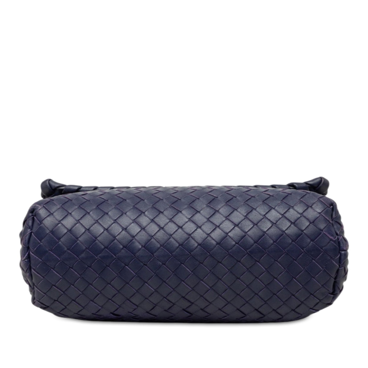 Bottega Veneta Small Nappa Intrecciato Olimpia Crossbody — Purple