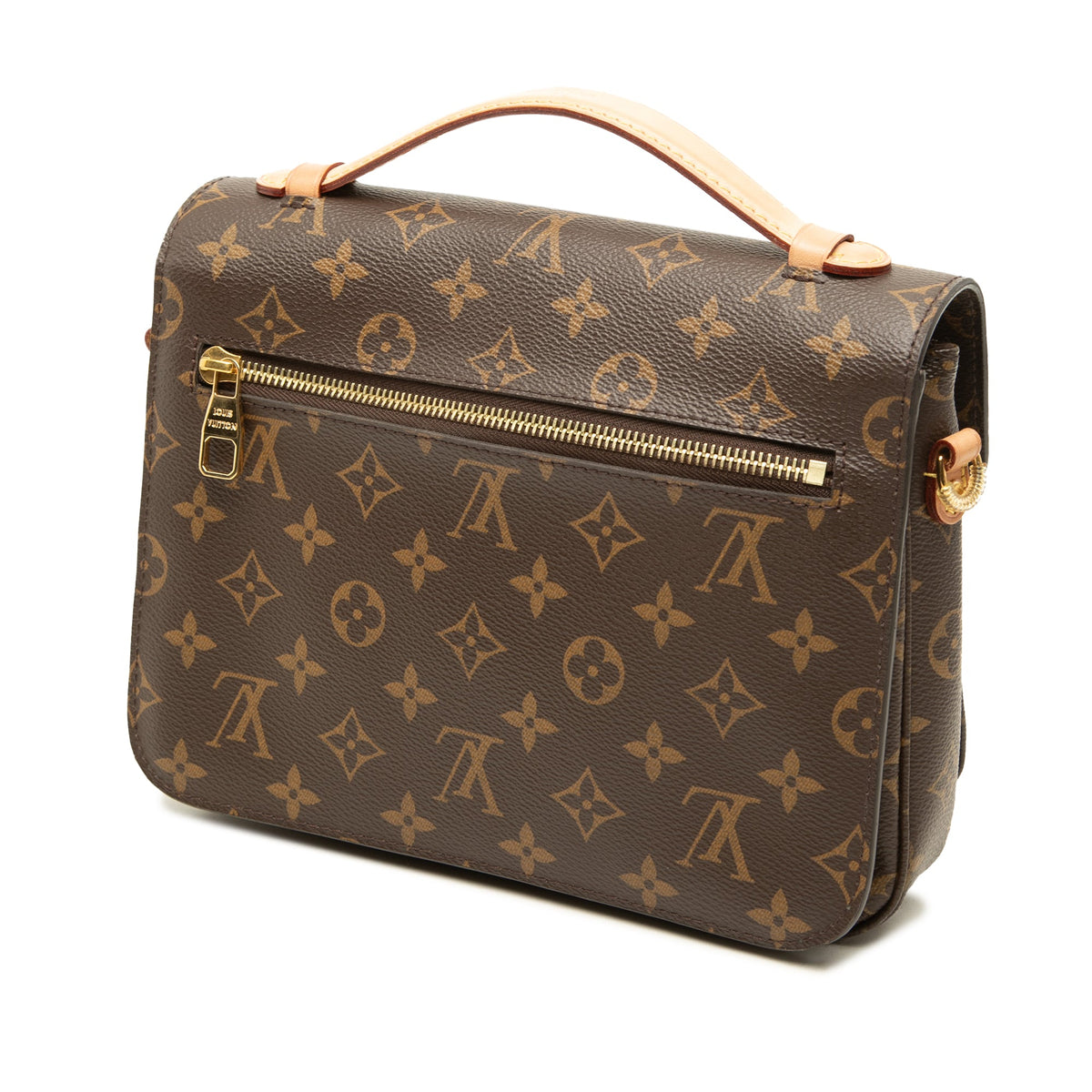 Louis Vuitton Monogram Pochette Metis — Brown