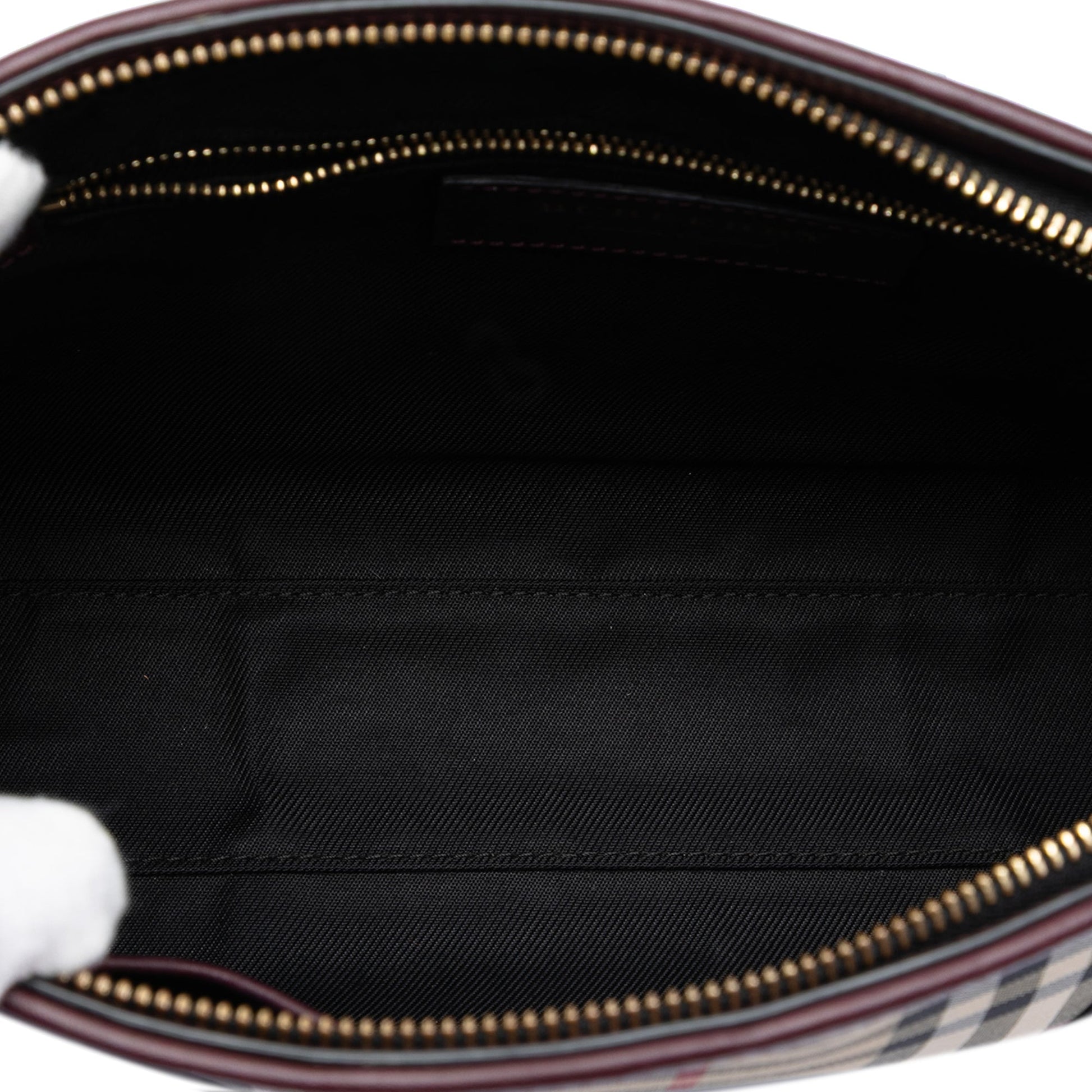 Burberry Haymarket Check Coated Canvas Chichester Crossbody