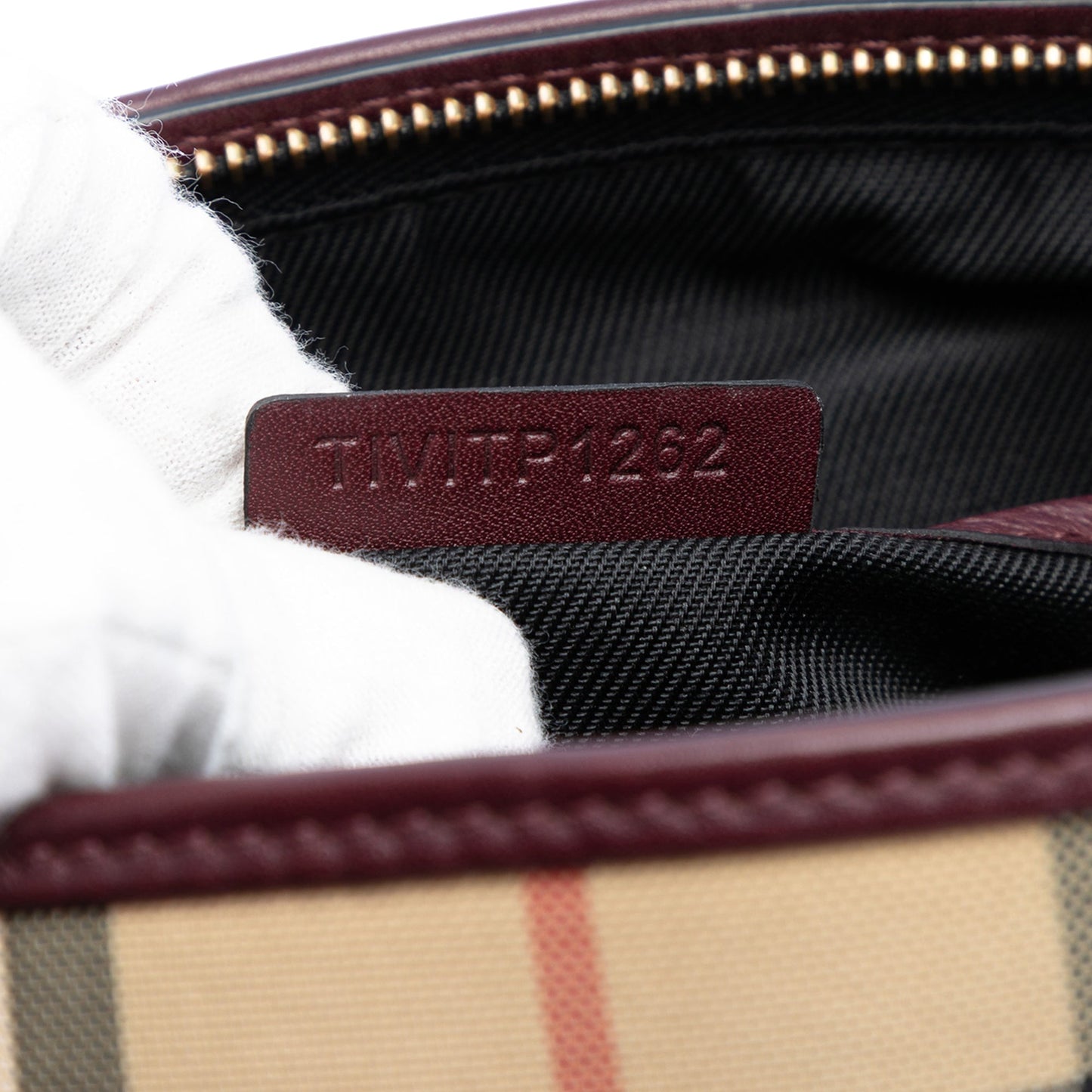 Burberry Haymarket Check Coated Canvas Chichester Crossbody