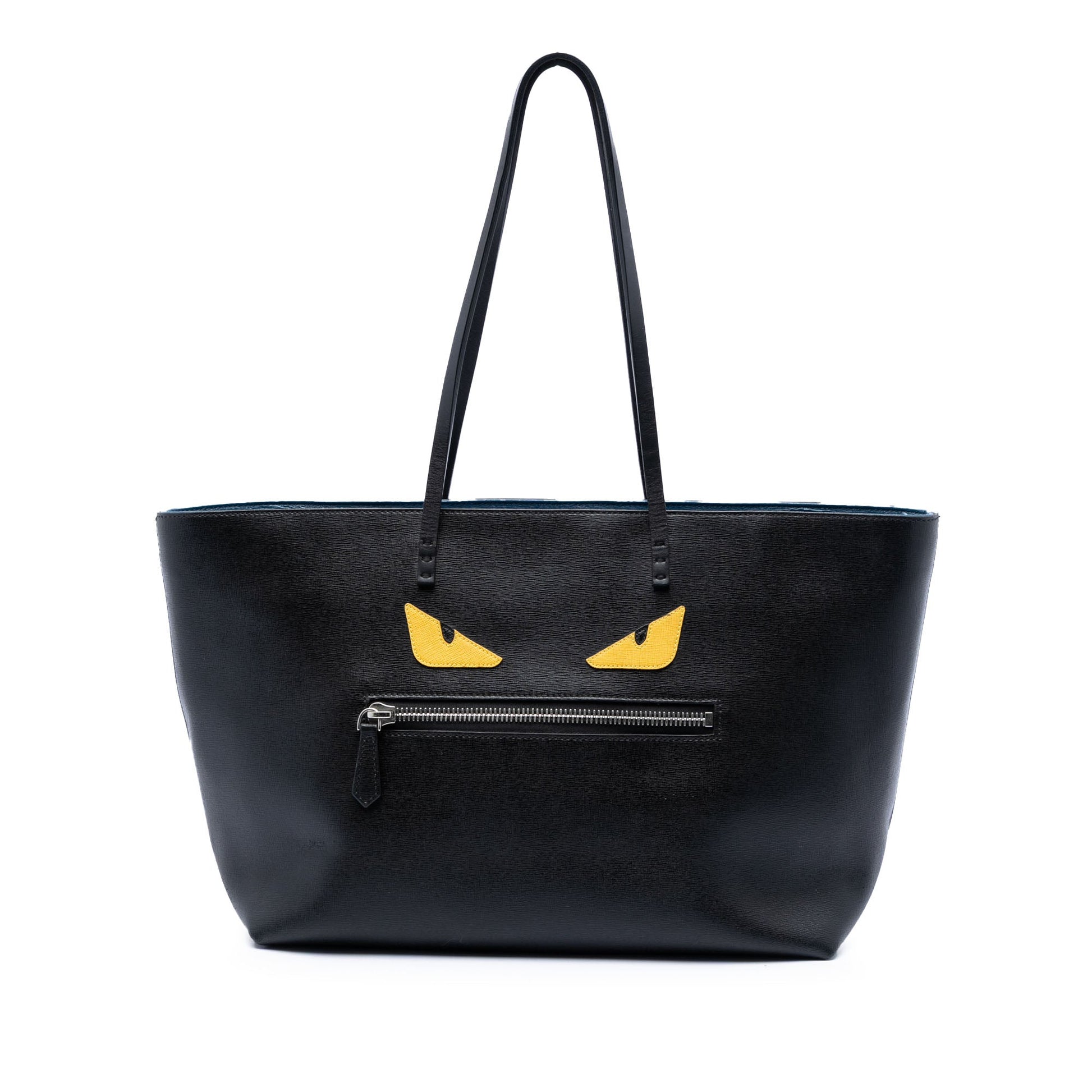 Fendi Leather Monster Roll Tote
