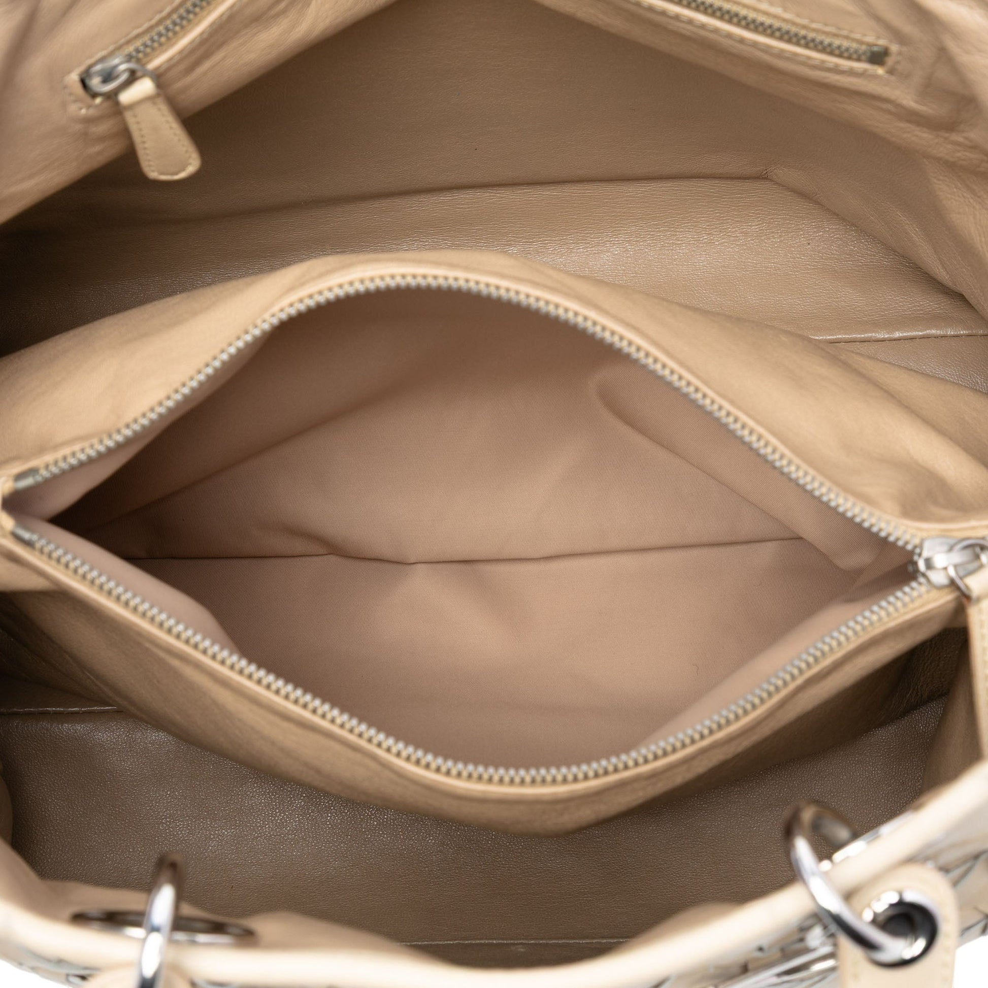 Dior Woven Lambskin Lady Dior Avenue Tote