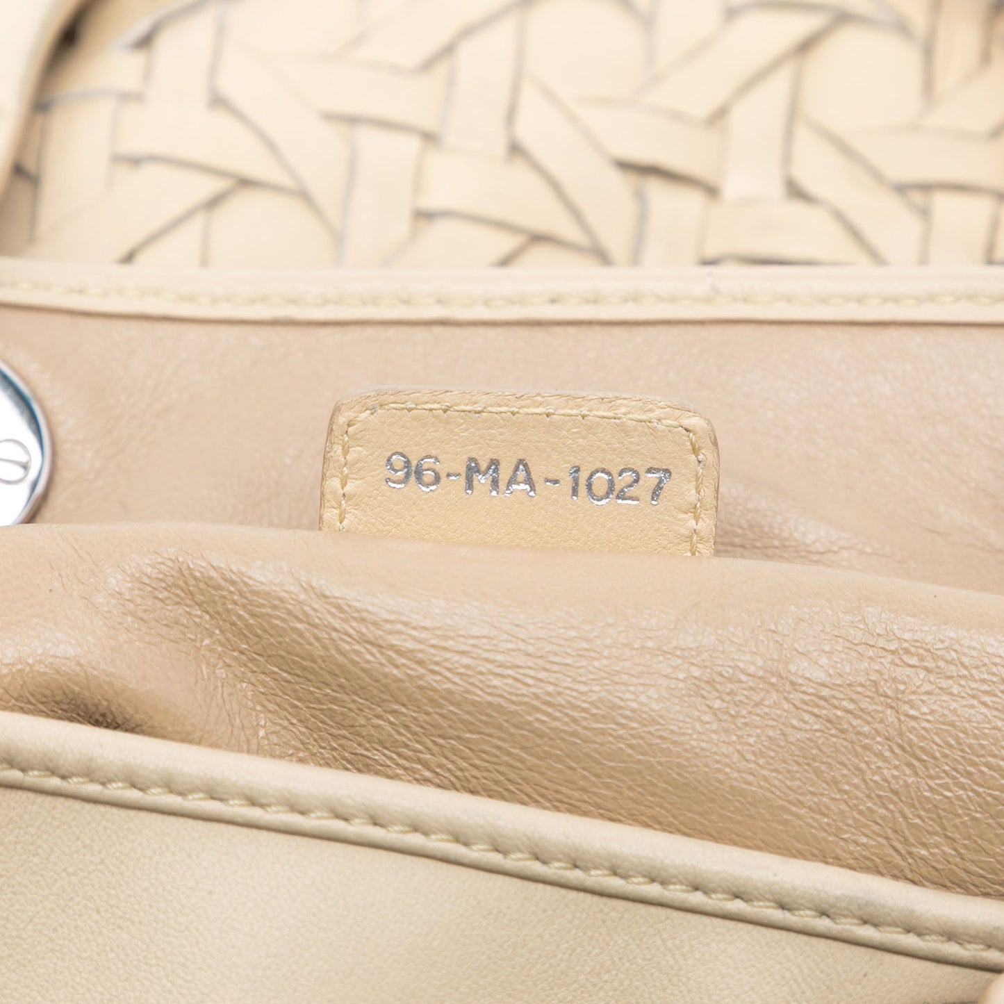 Dior Woven Lambskin Lady Dior Avenue Tote