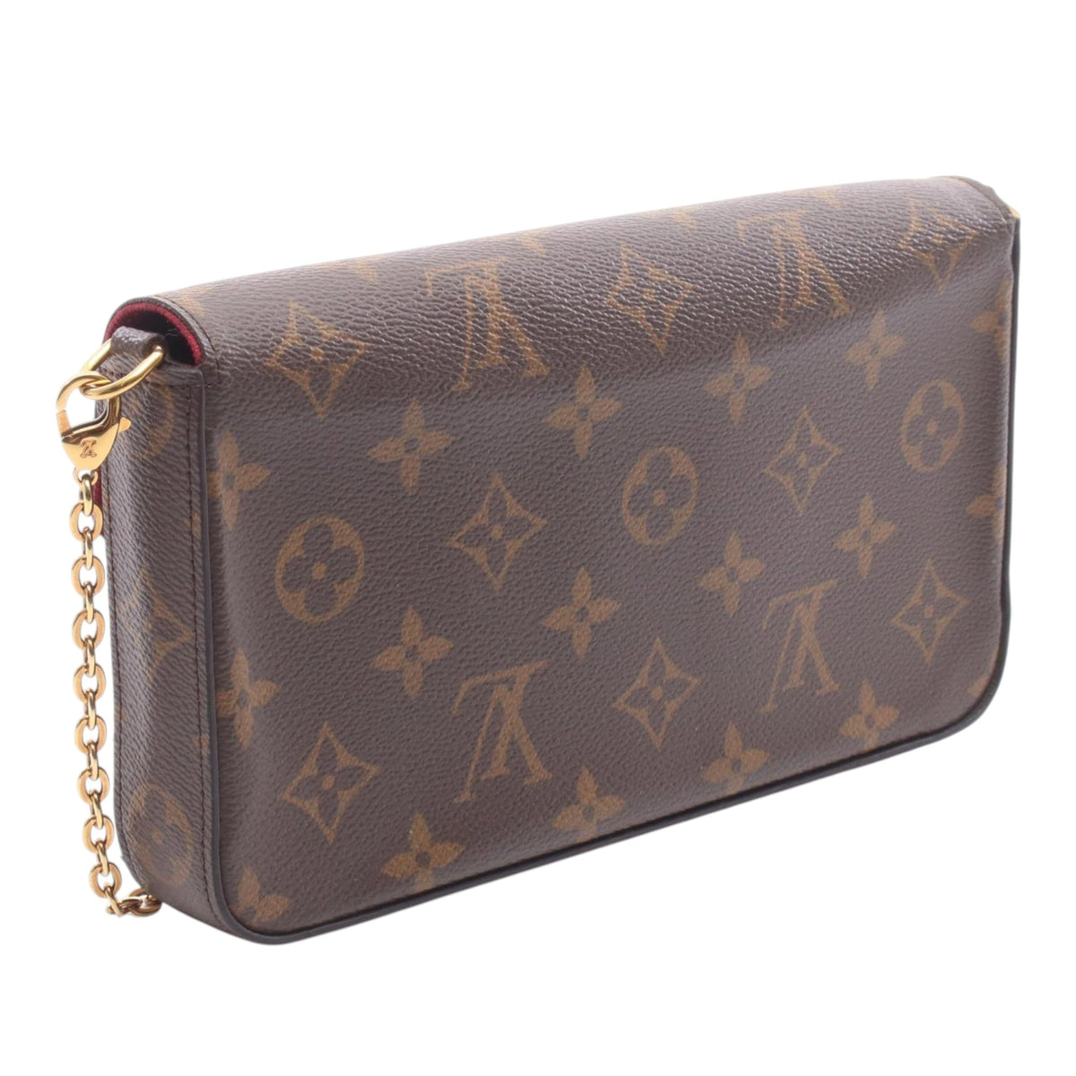 Louis Vuitton Monogram Pochette Felicie — Brown